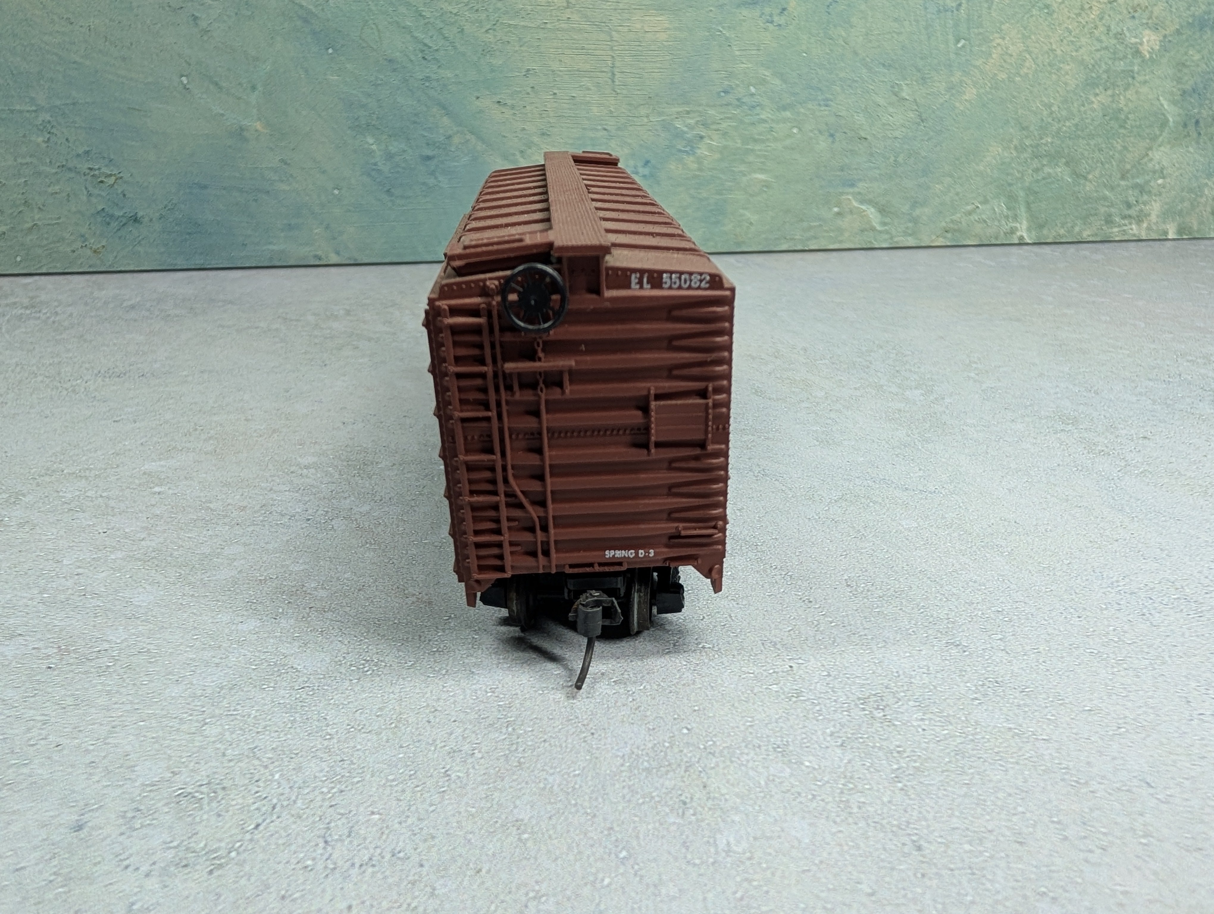 USED Athearn HO Scale 40' Box Car Erie Lackawanna EL #55082