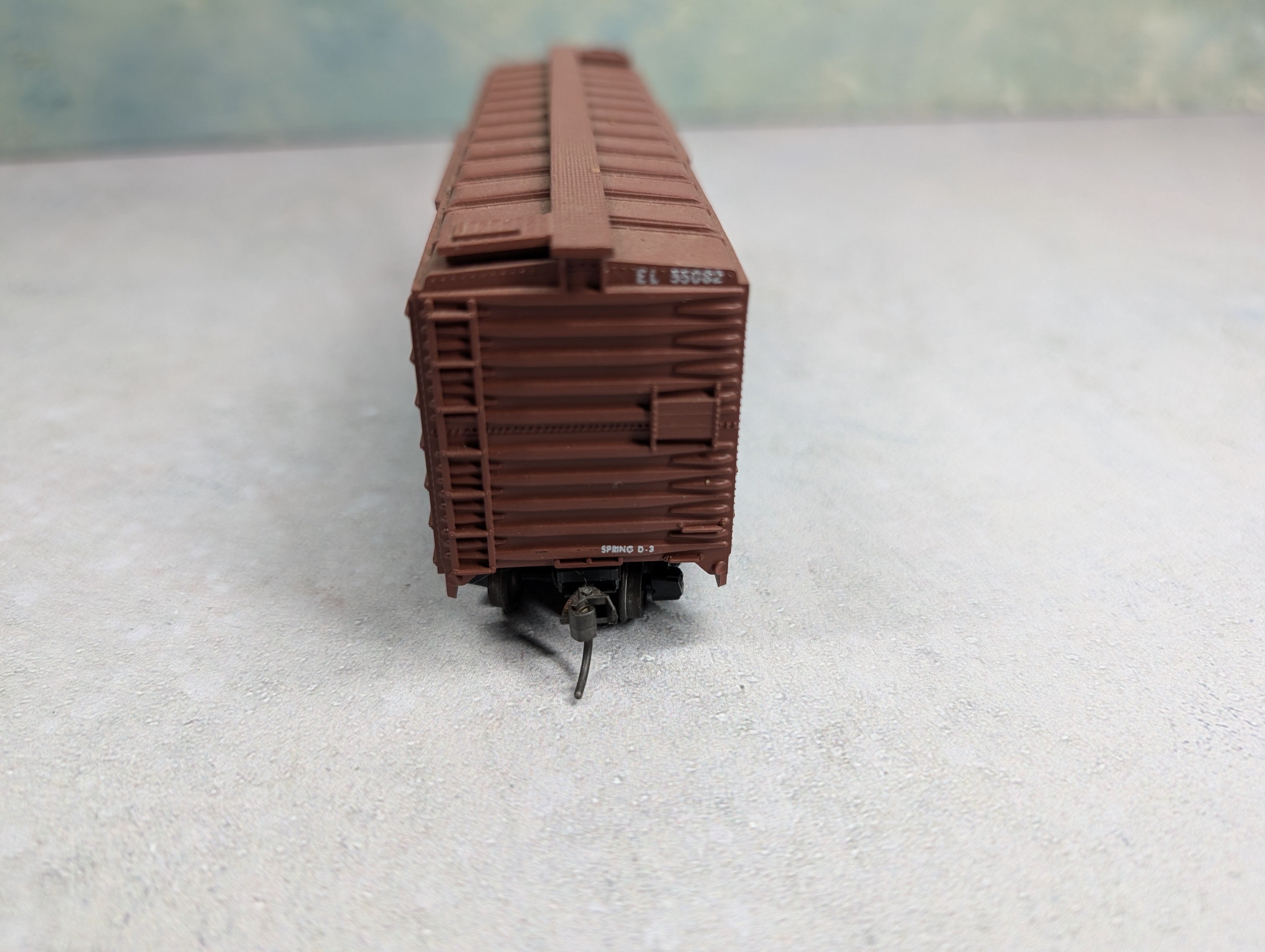 USED Athearn HO Scale 40' Box Car Erie Lackawanna EL #55082
