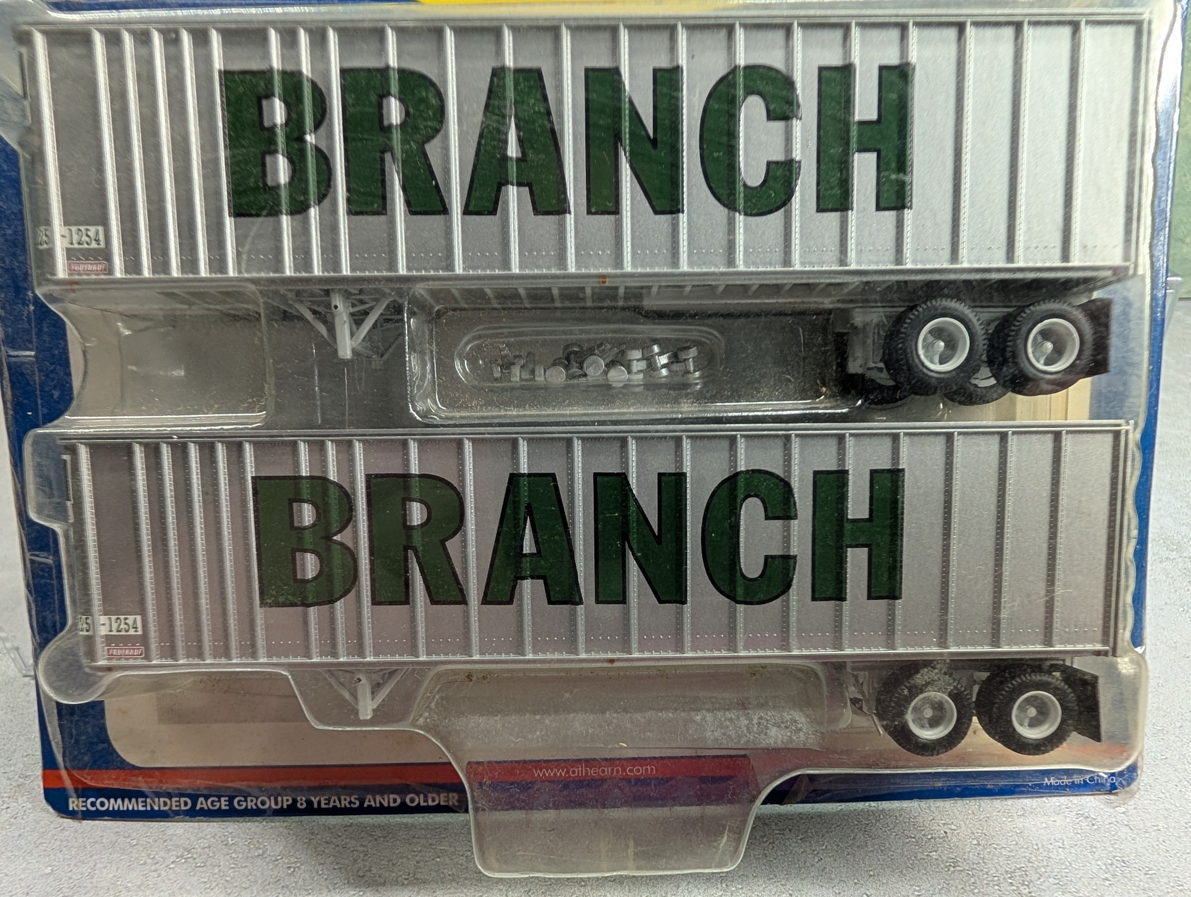 Athearn HO Scale 40' Ex-Post Trailer 2 Pack Branch (2 pcs)