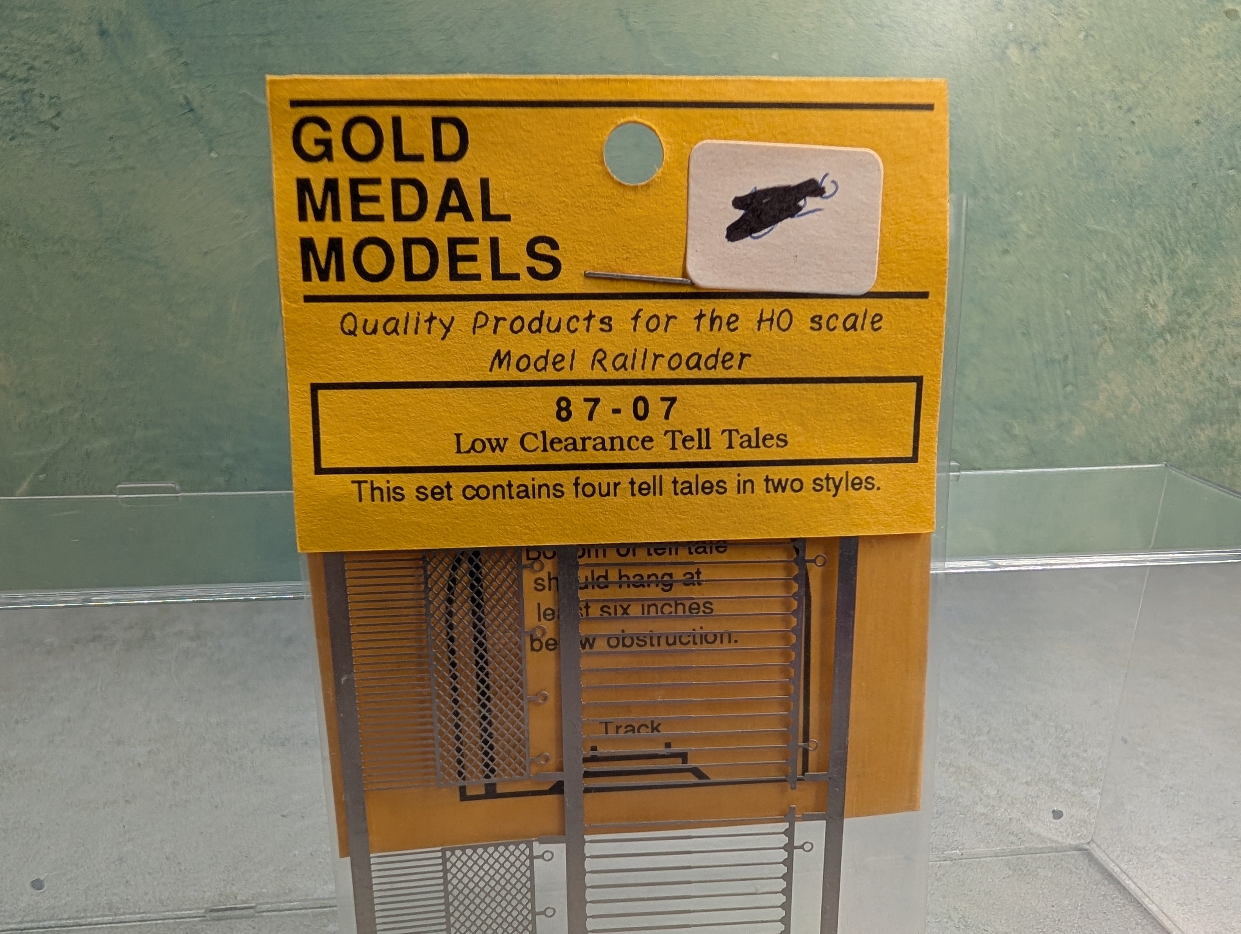 Gold Medal Models 87-07 HO Scale Low Clearance Tell Tales Detail Parts