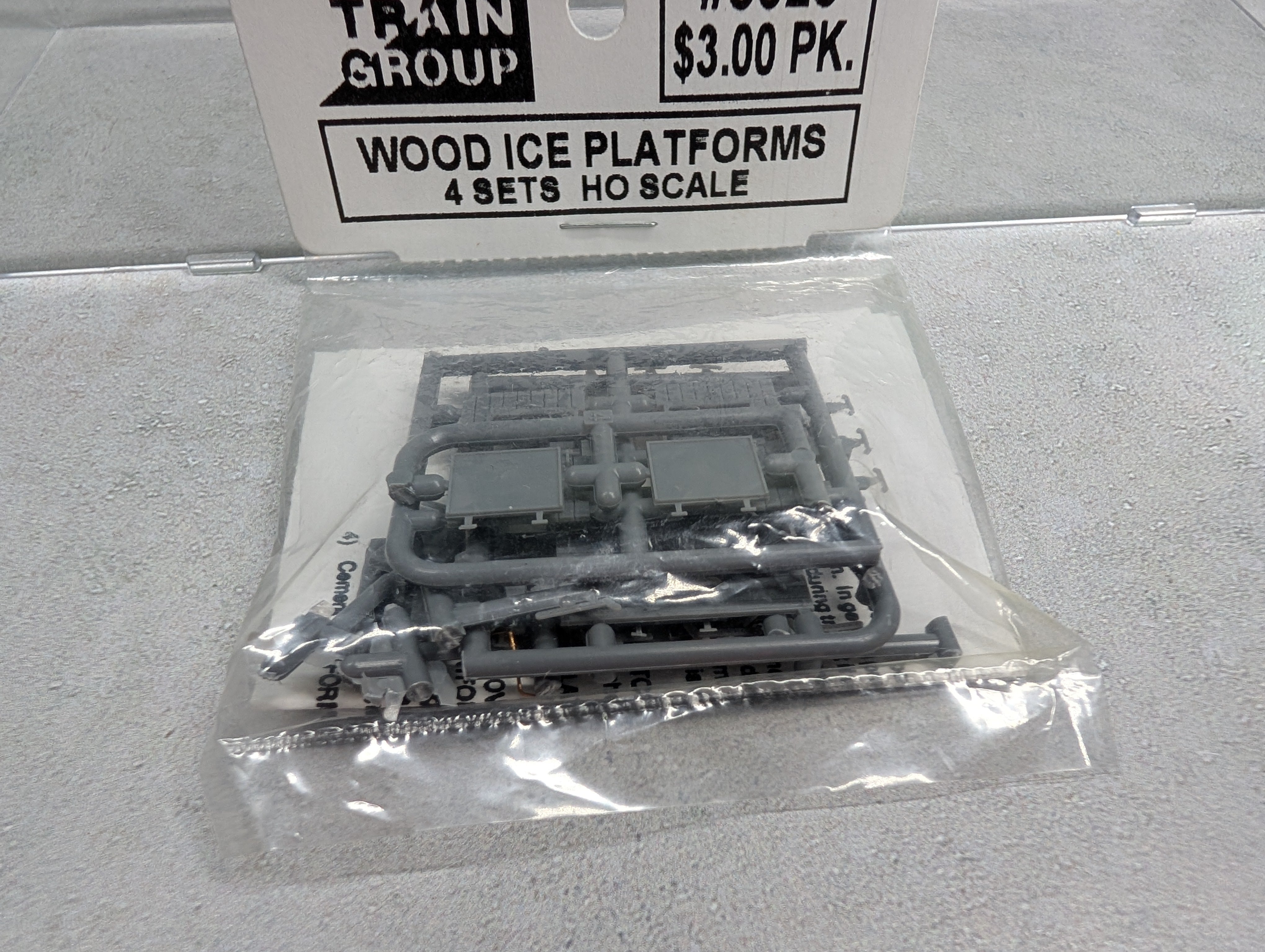 Tichy Train Group 3023 HO Scale Wood Ice Platforms