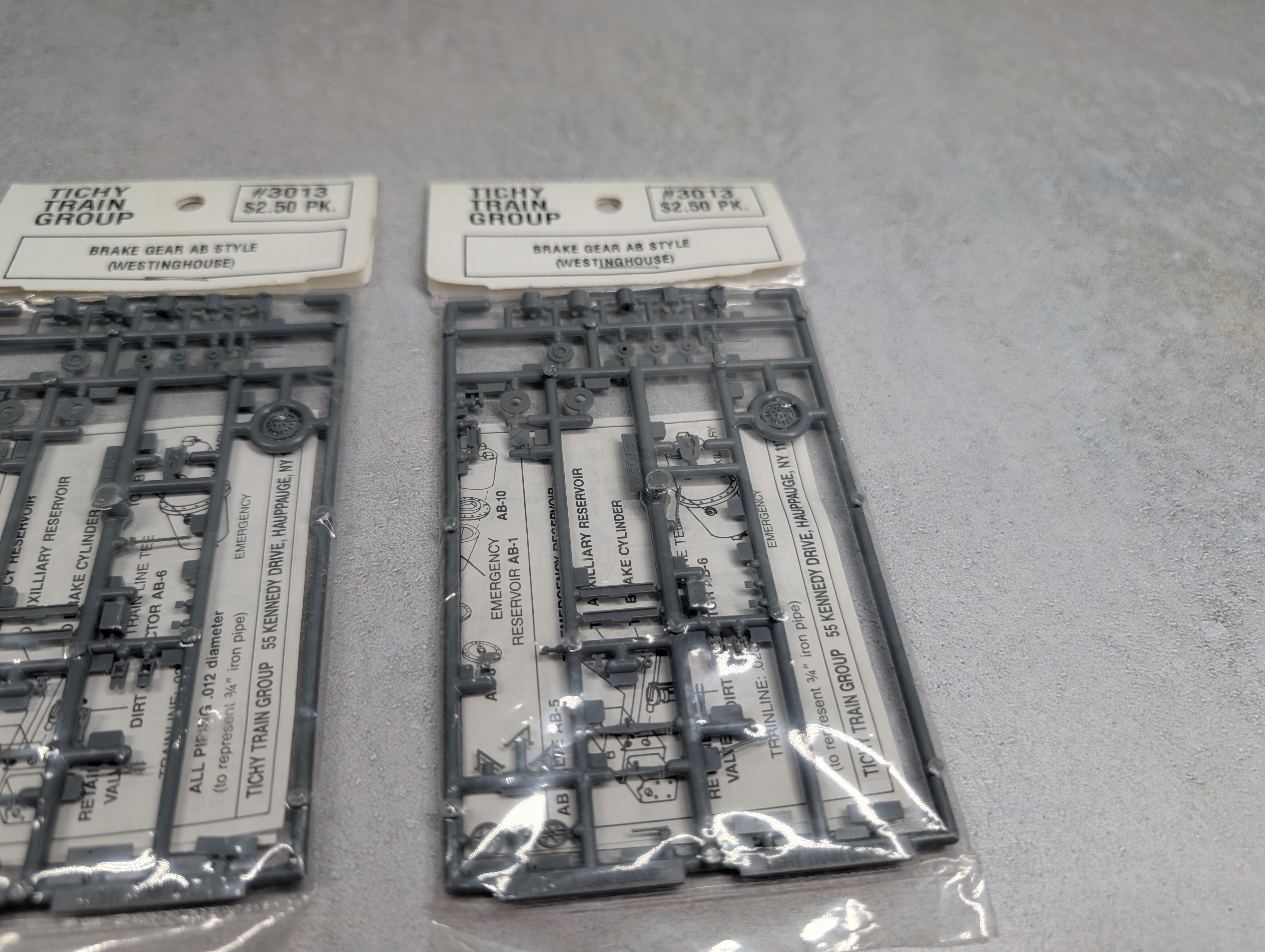 Tichy Train Group 3013 HO Scale Brake Gear AB Style Westinghouse