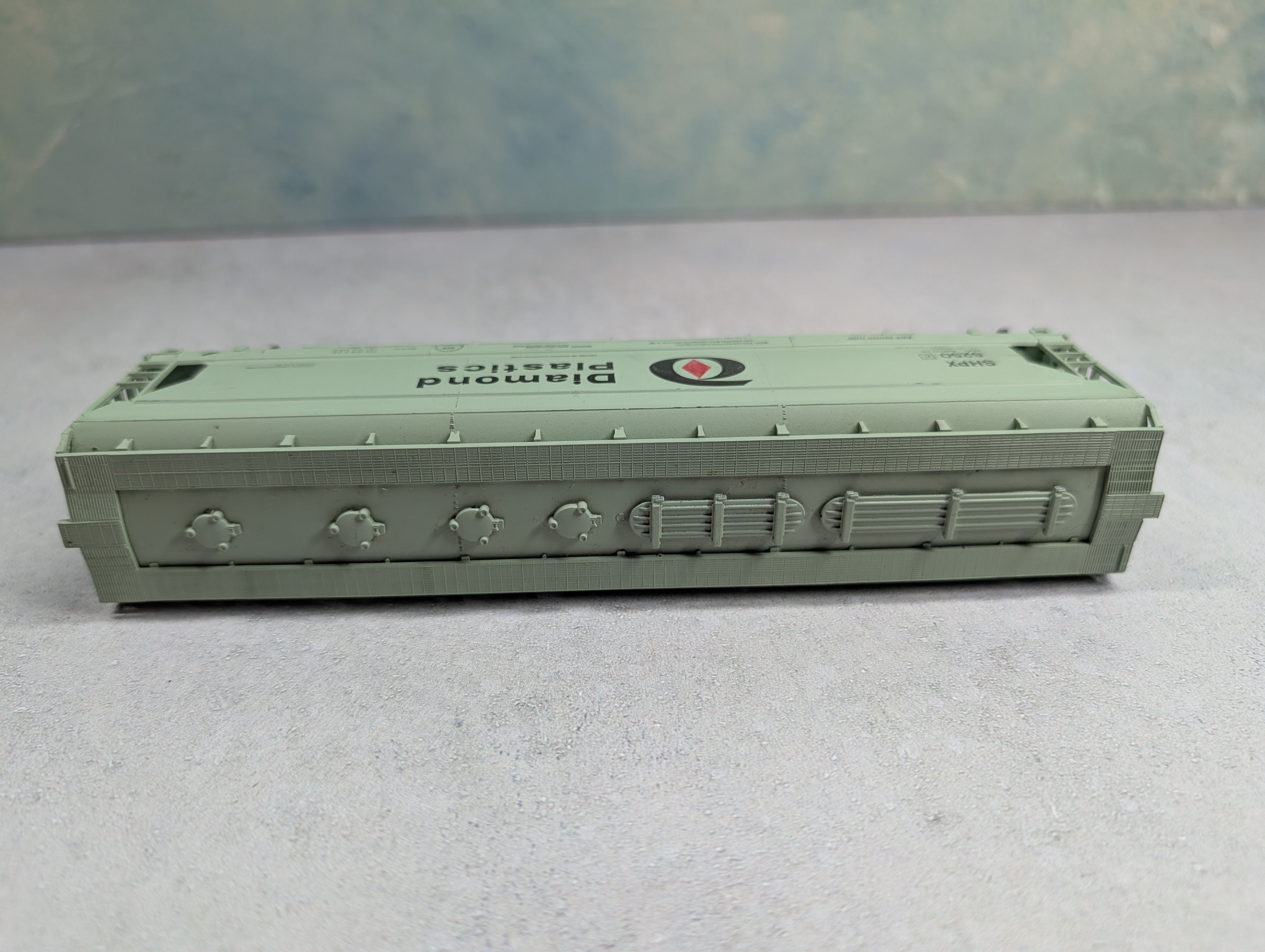 USED Athearn HO Scale ACF Centerflow 4 Bay Covered Hopper Diamond SHPX #5250