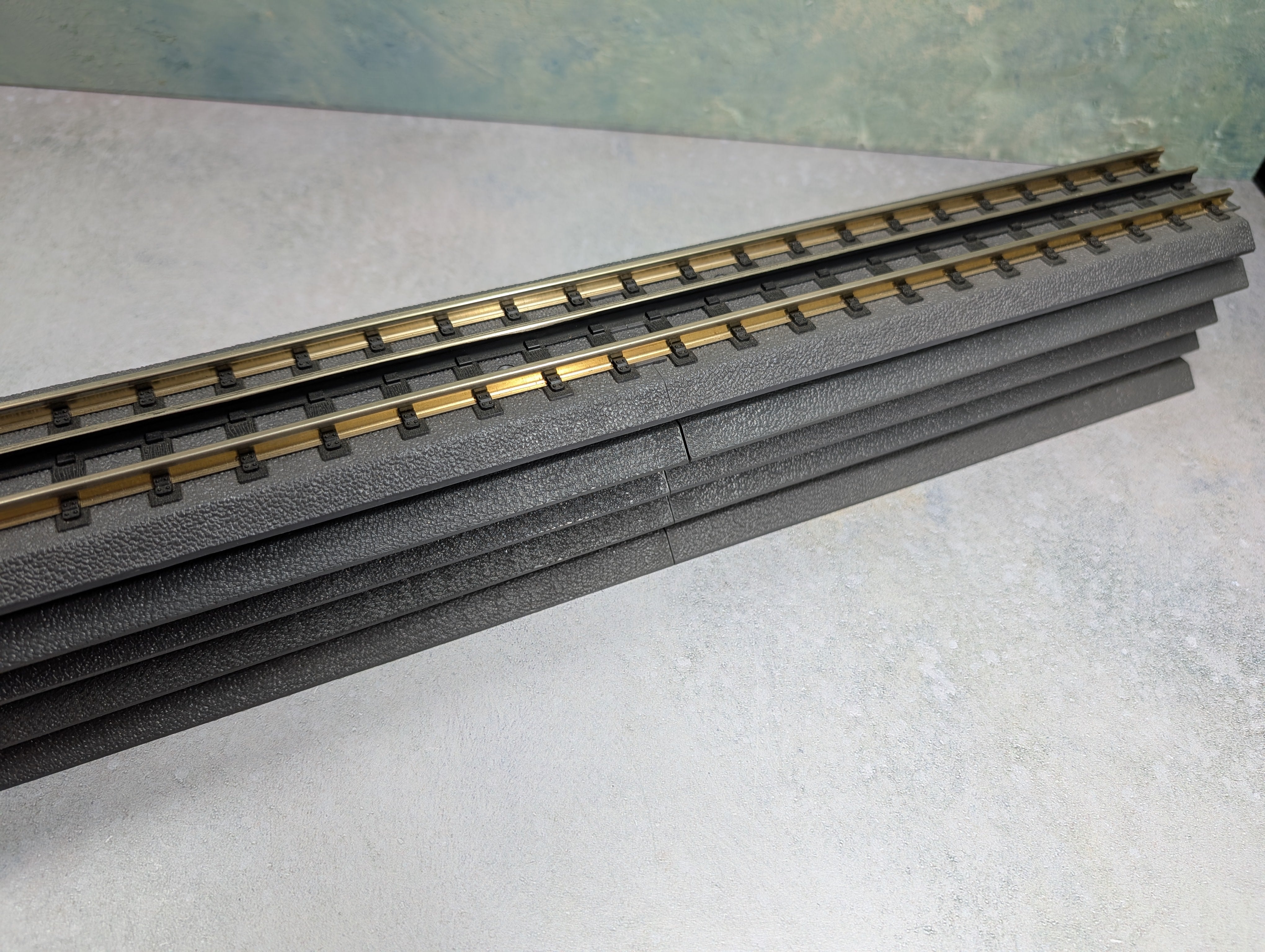 USED MTH O RealTrax 30" Straight Track (5 pcs)