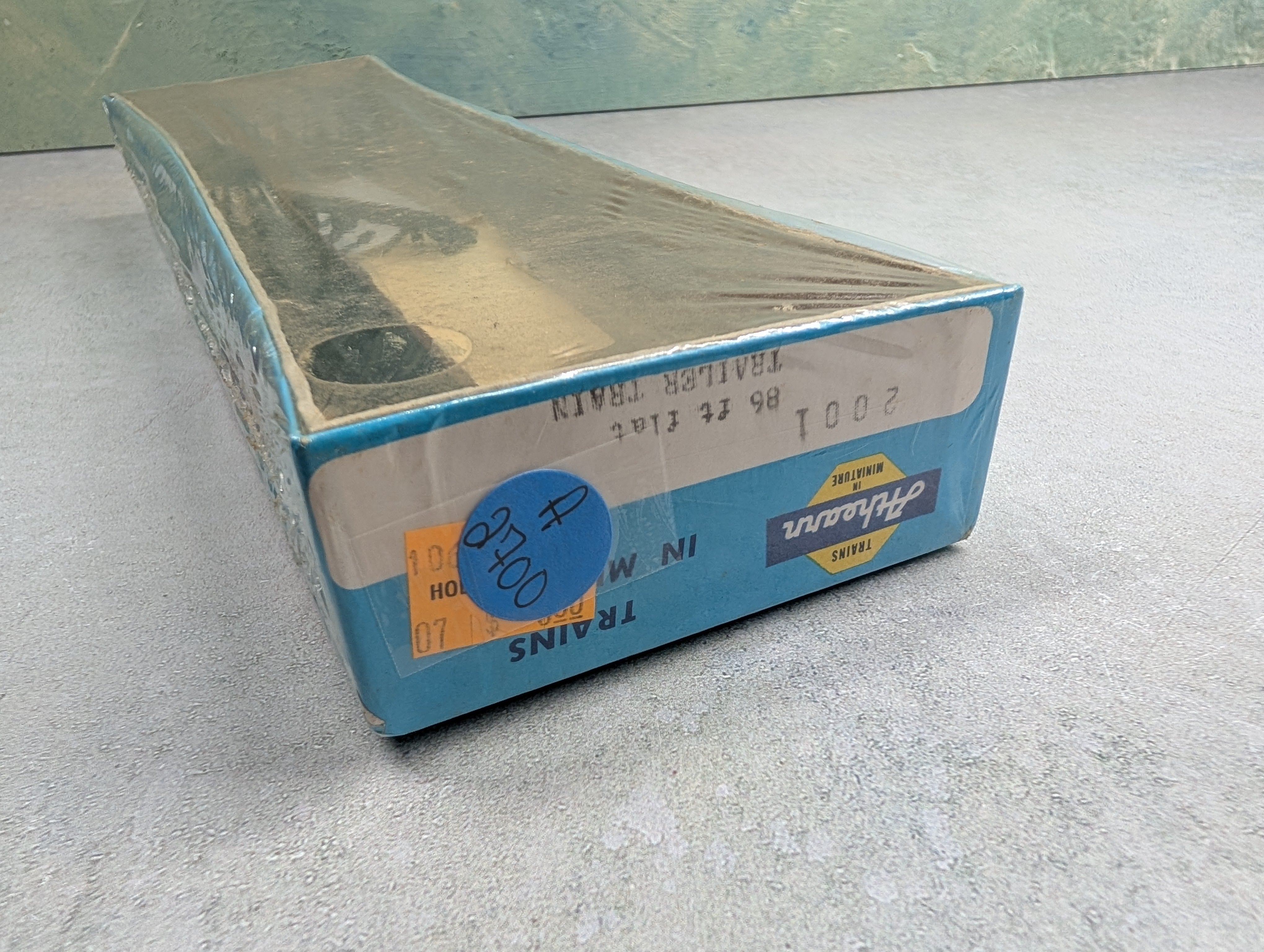 Athearn 2001 HO Scale 85' Flat Car Trailer Train TTX #100147 KIT