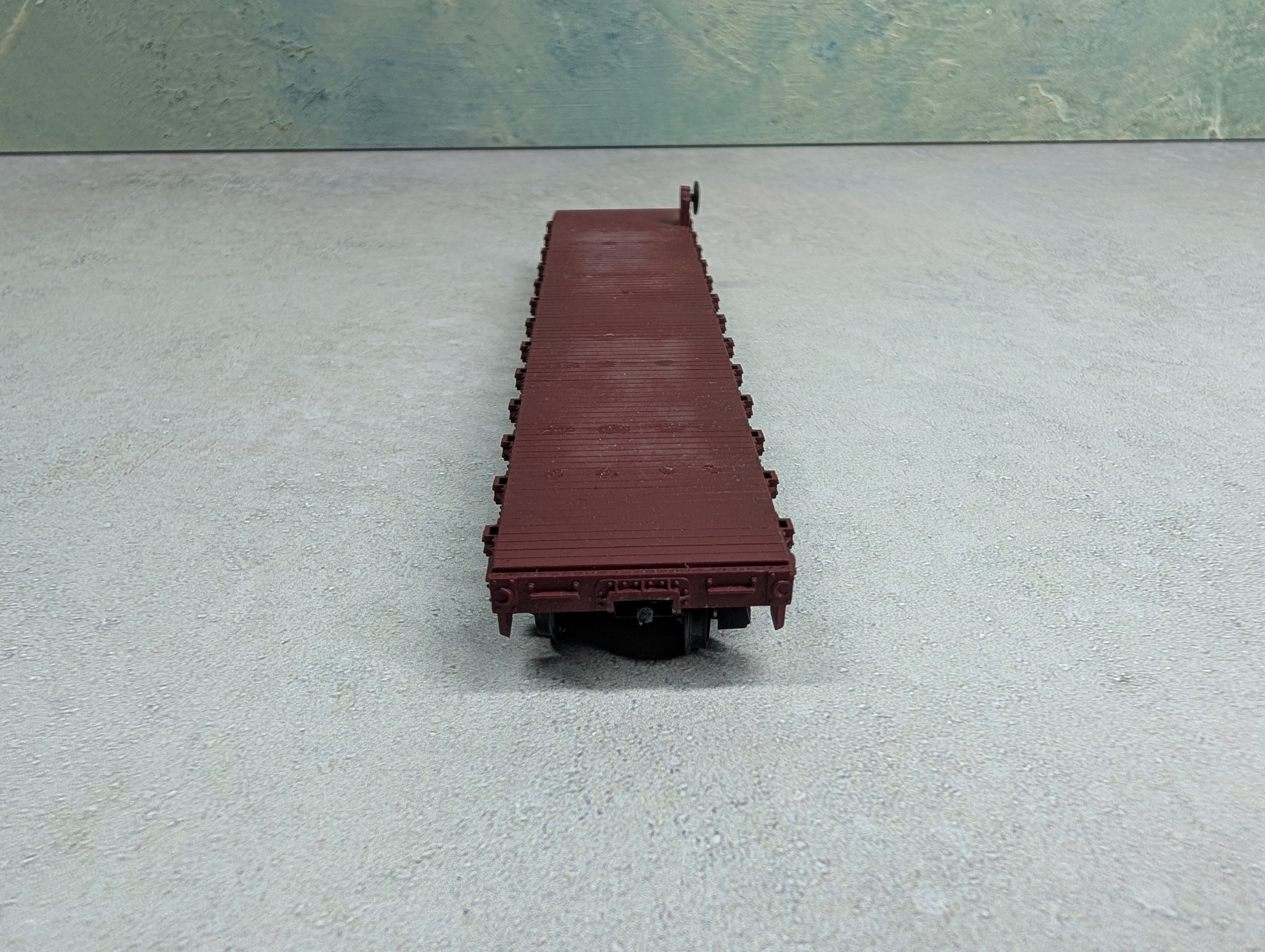 USED Athearn HO Scale 50' Flat Car Allied Rail #656 Custom
