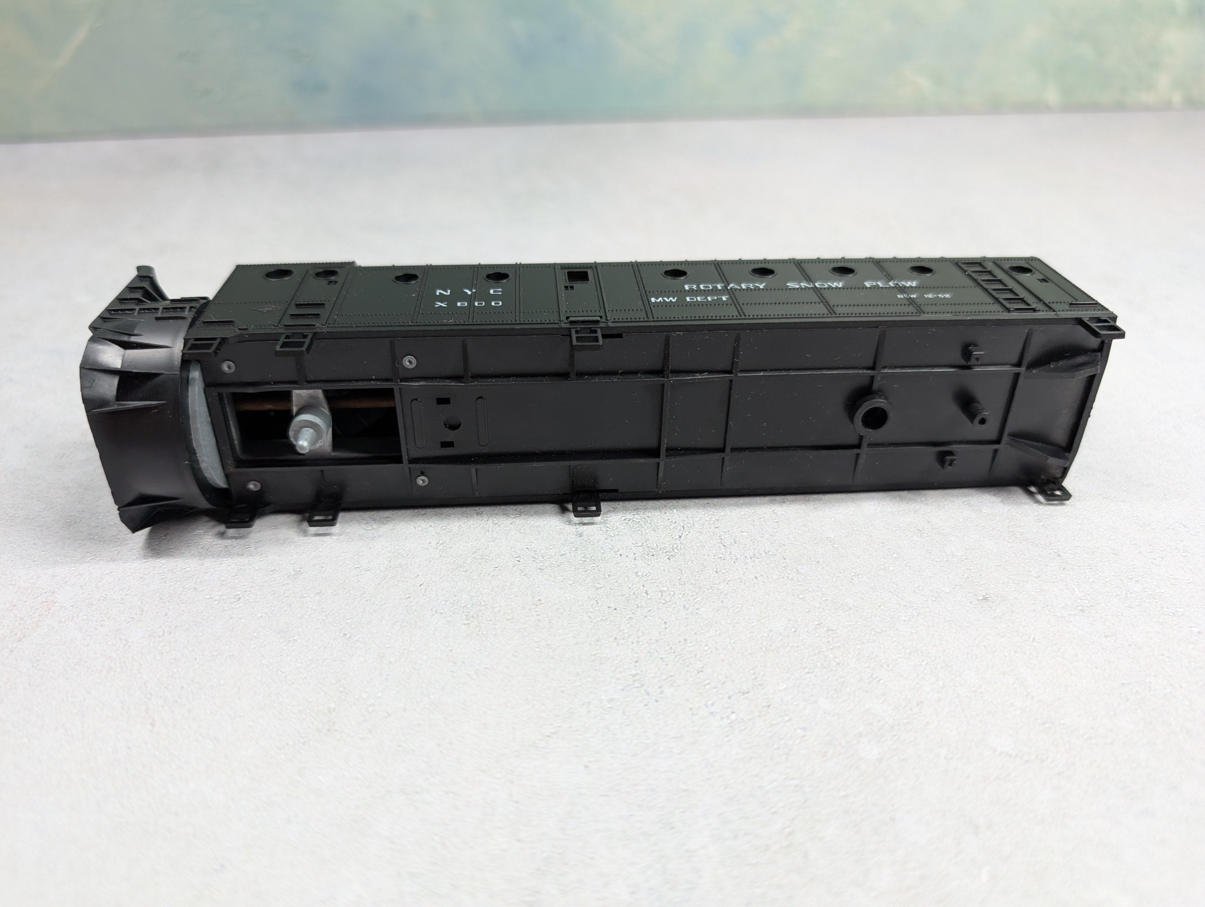 USED Athearn 197 HO Scale Rotary Snow Plow New York Central NYC #X800 KIT
