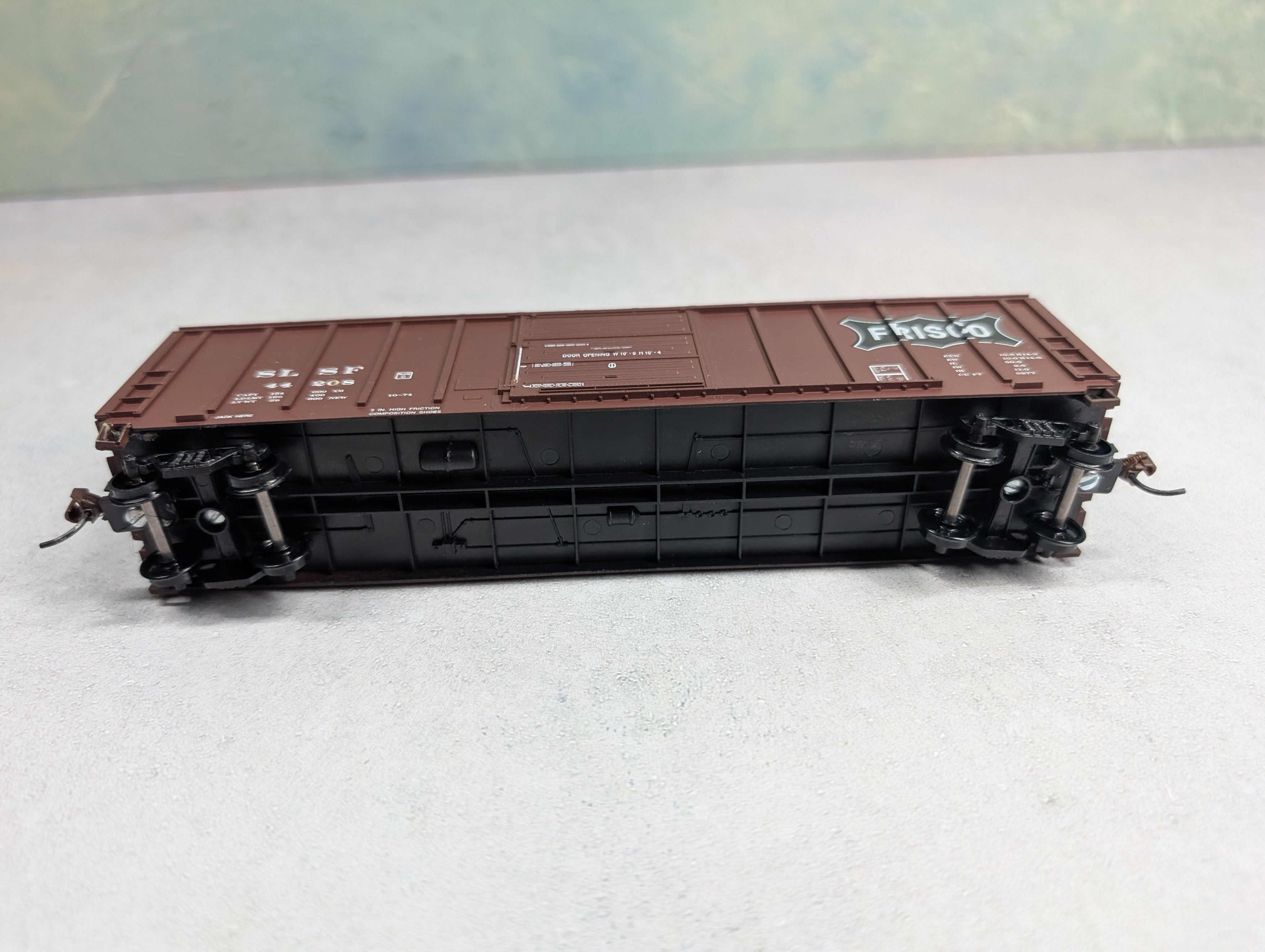 USED Roundhouse HO Scale 50' Box Car Frisco SLSF #44208