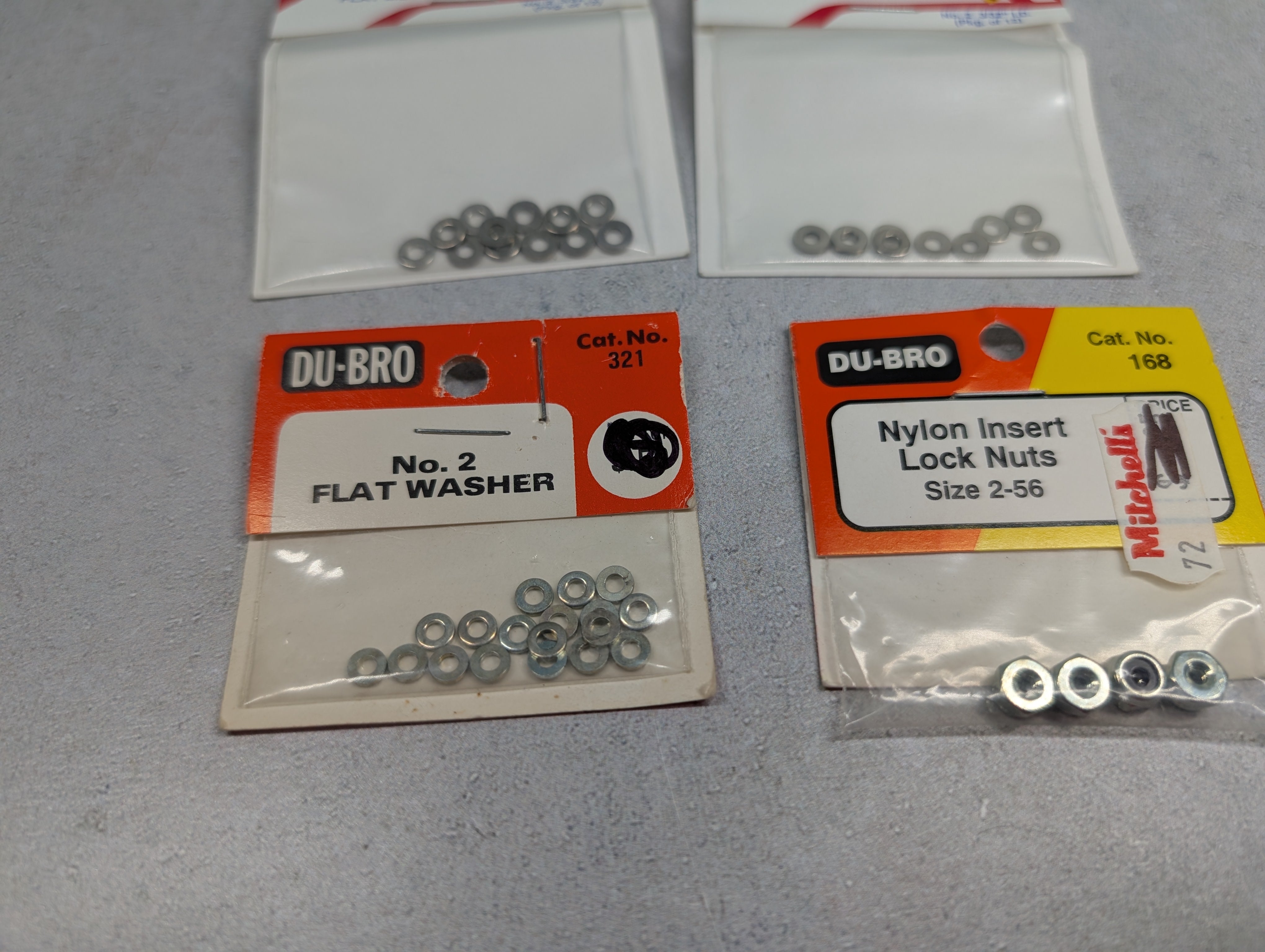 Du-Bro HO Scale Lot of Washers