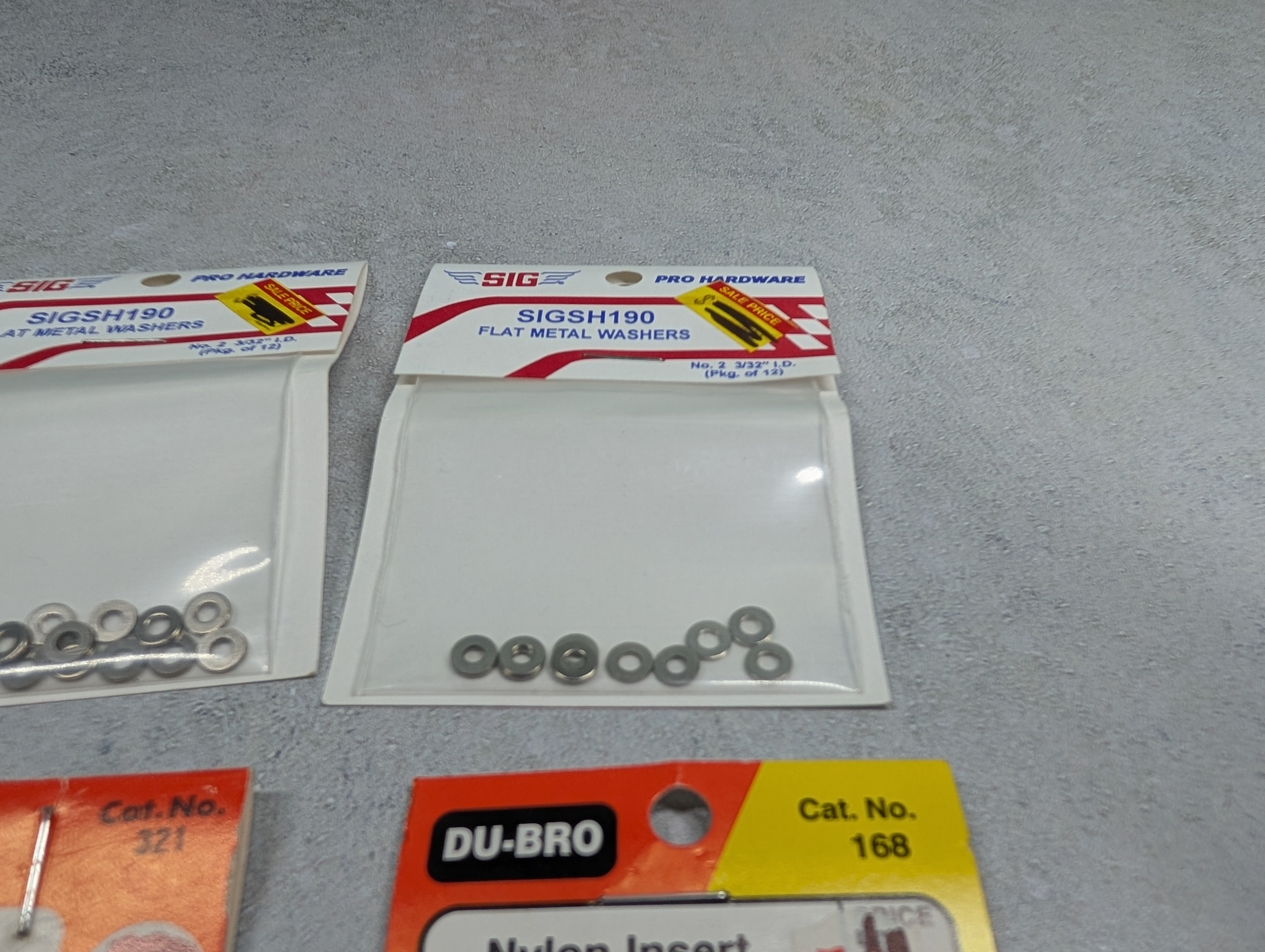 Du-Bro HO Scale Lot of Washers