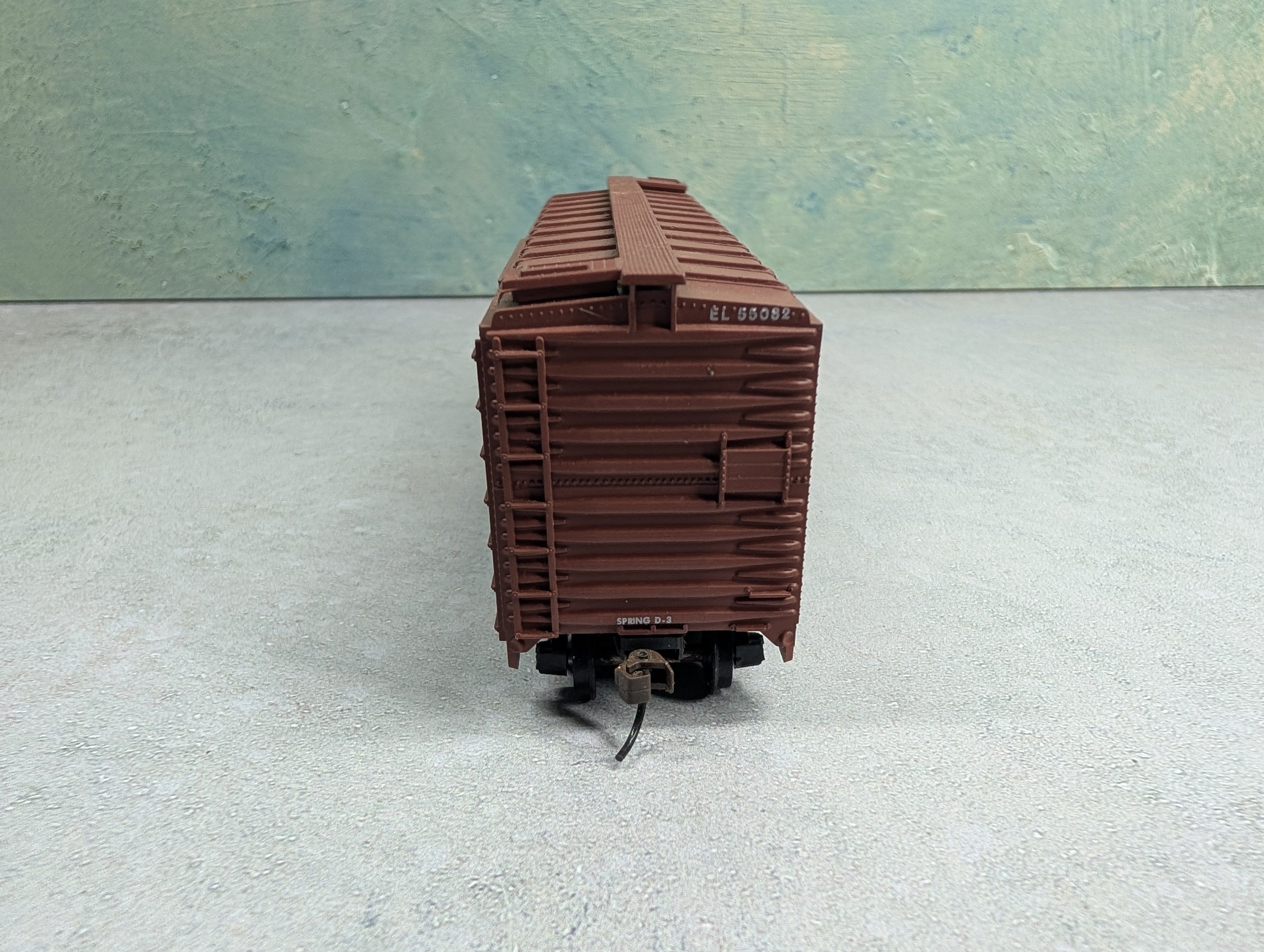 USED Athearn HO Scale 40' Box Car Erie Lackawanna EL #55082