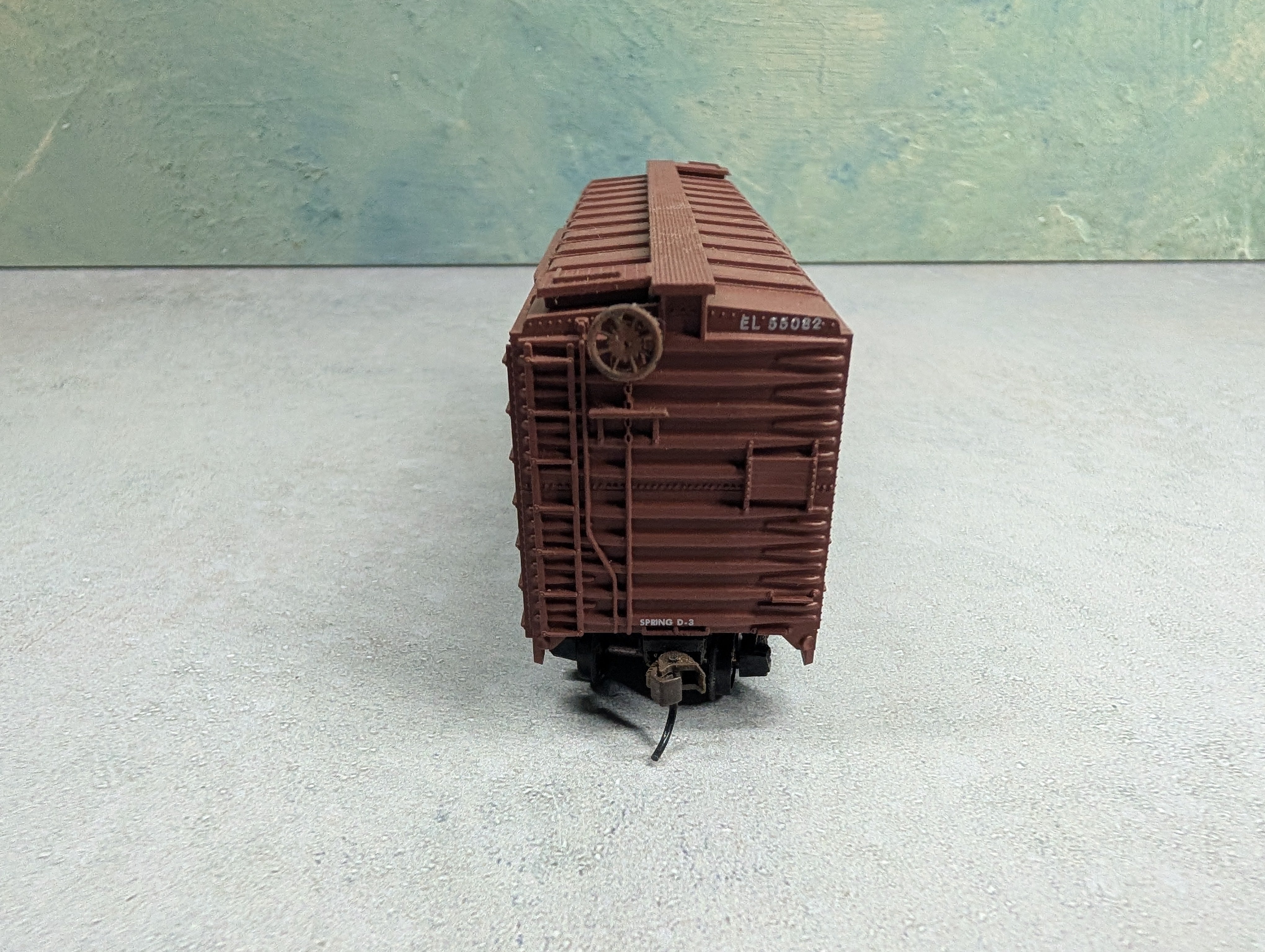 USED Athearn HO Scale 40' Box Car Erie Lackawanna EL #55082
