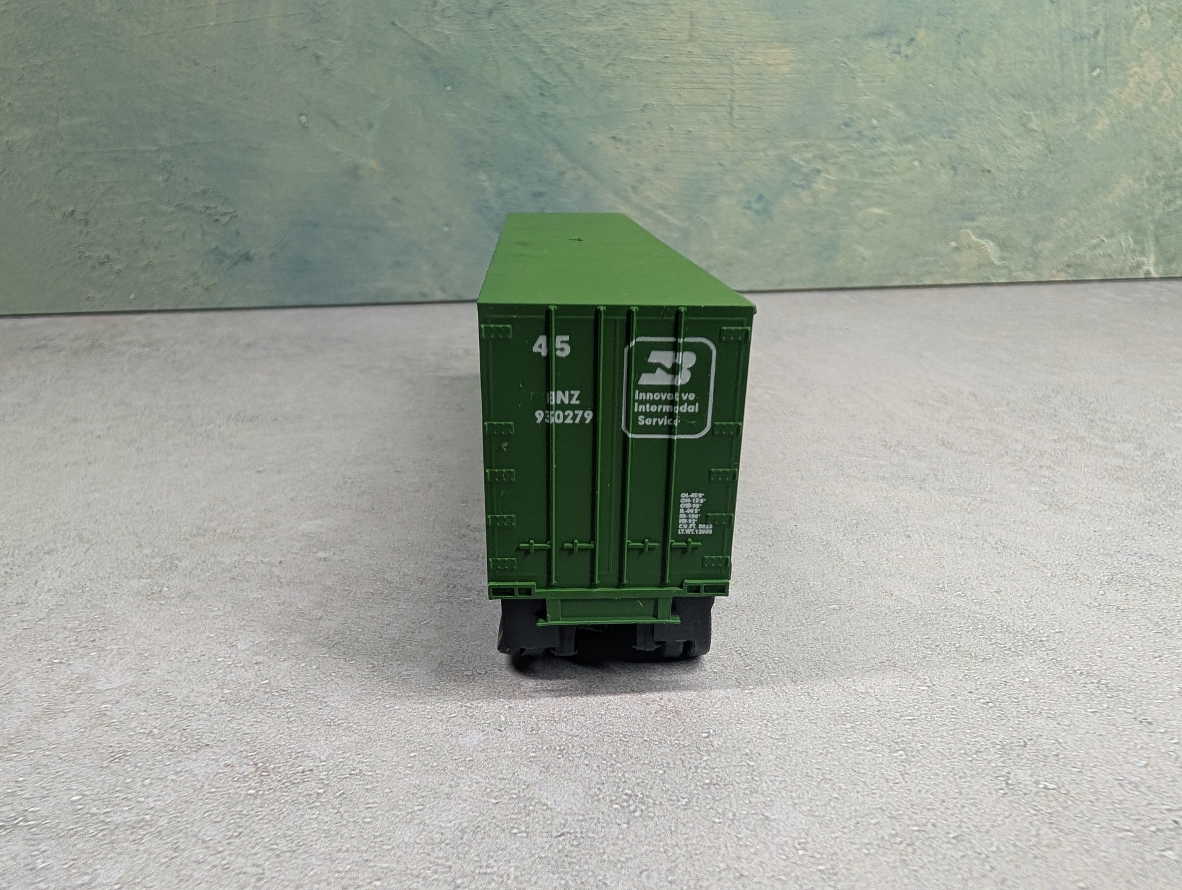 USED HO Scale 45' Trailer Burlington Northern BNZ #930279