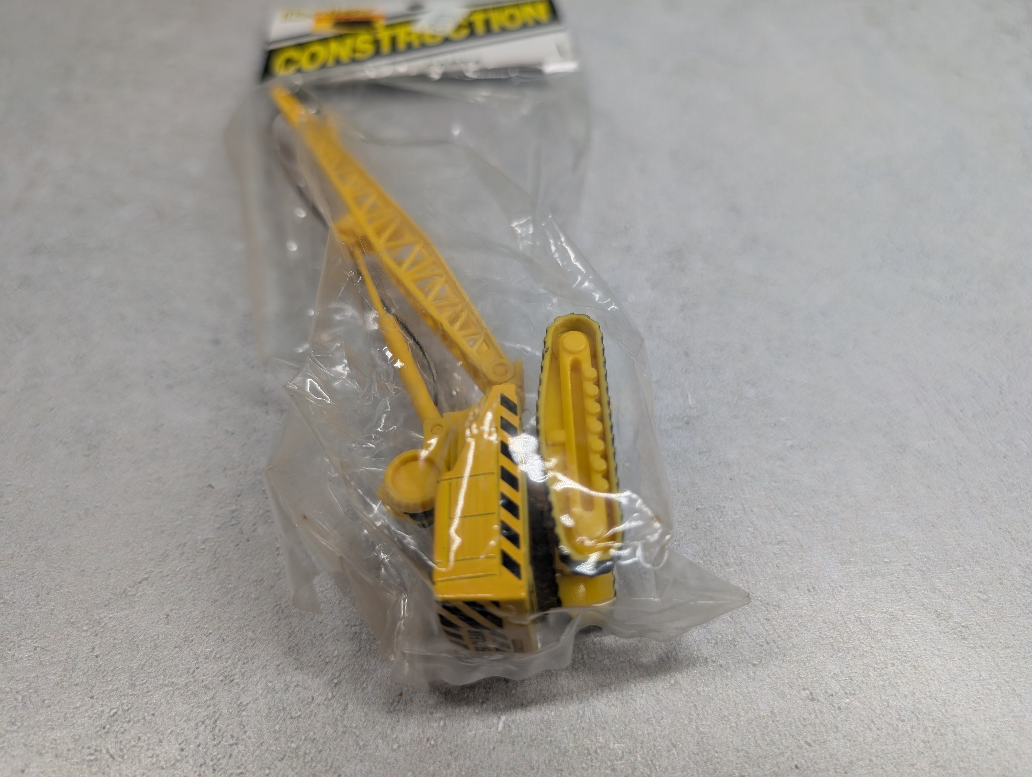 Boley 2003 HO Scale Yellow Crane Construction Vehicle