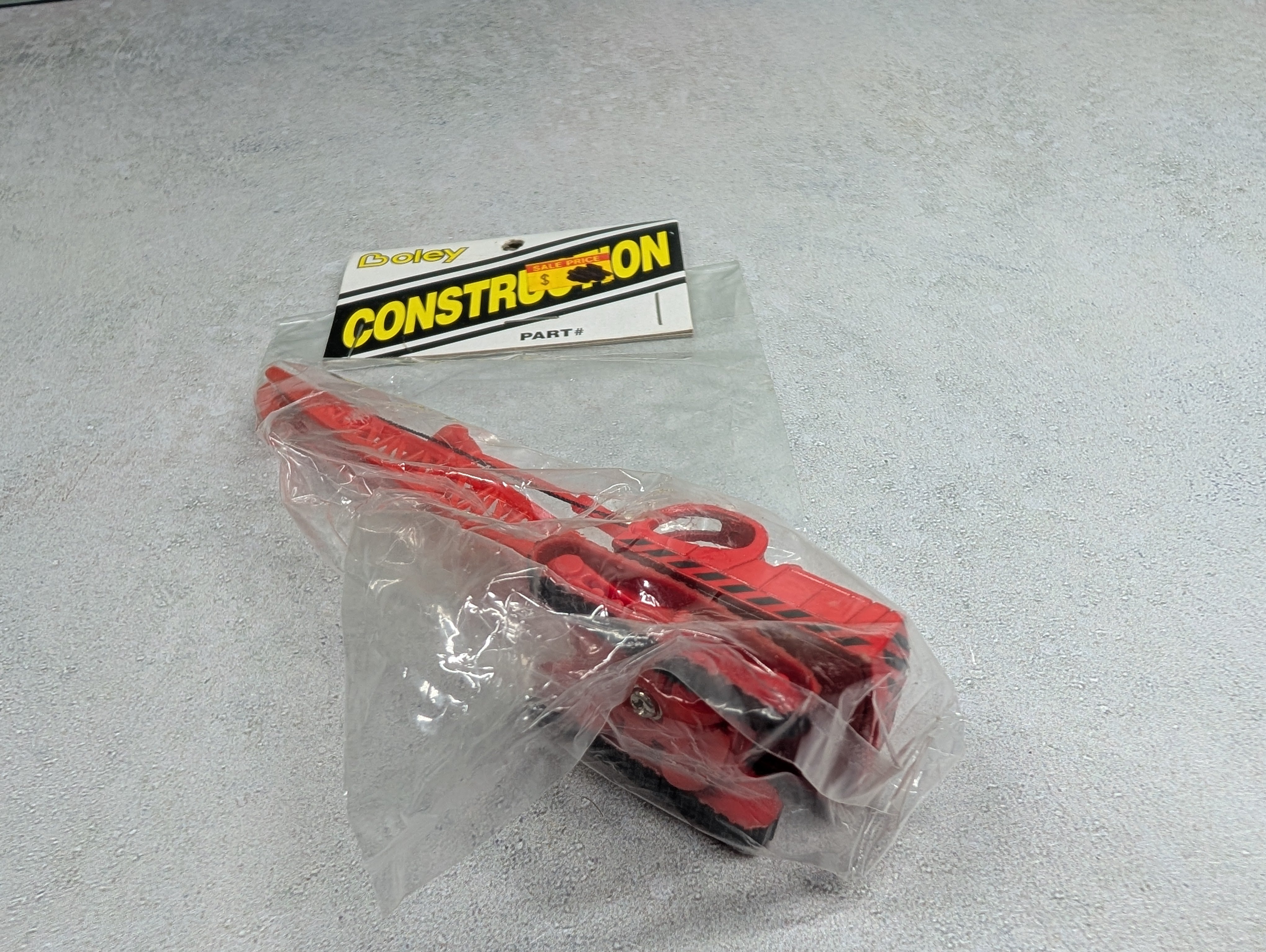 Boley 37622 HO Scale Red Crane Construction Vehicle