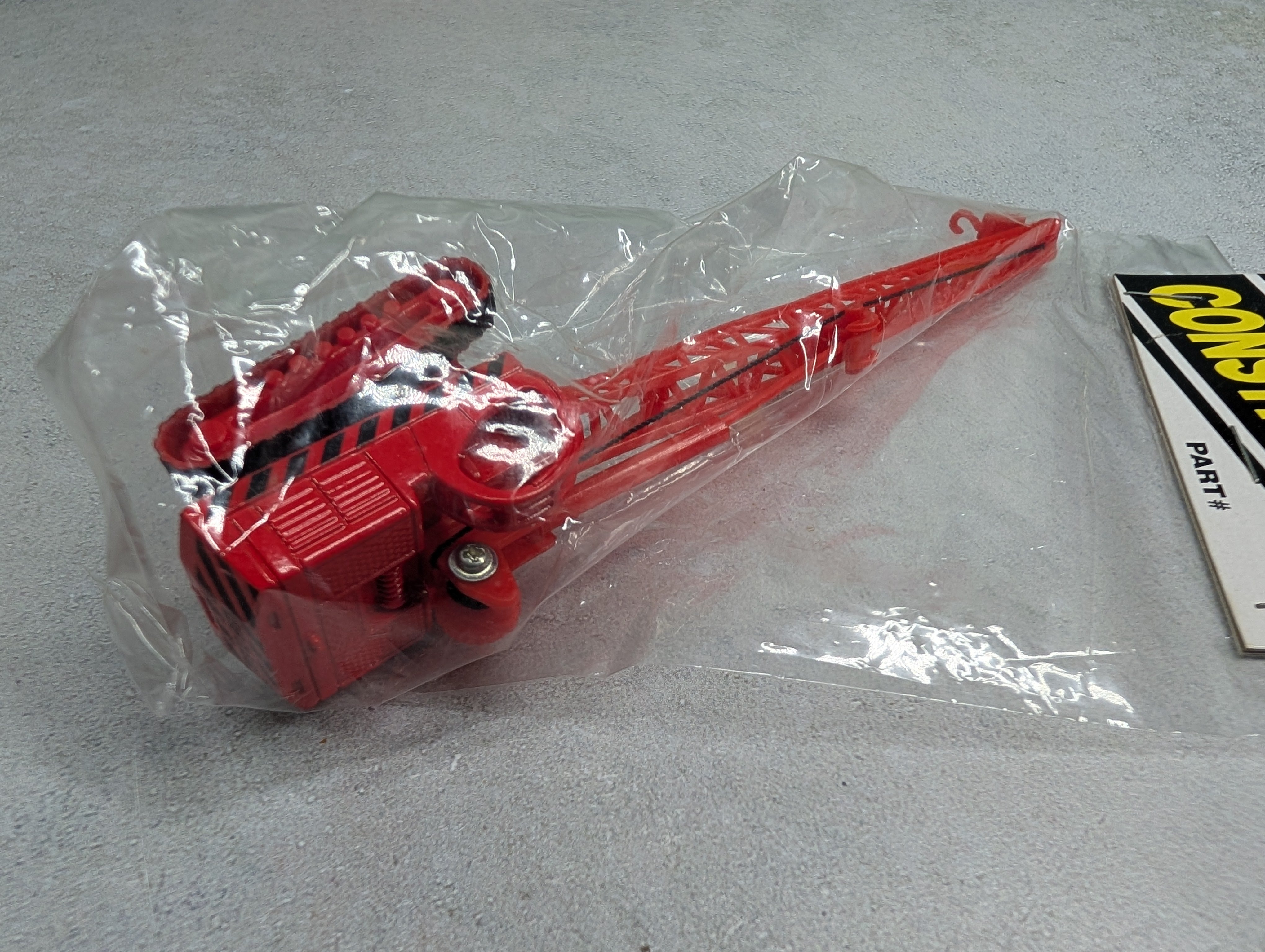 Boley 37622 HO Scale Red Crane Construction Vehicle