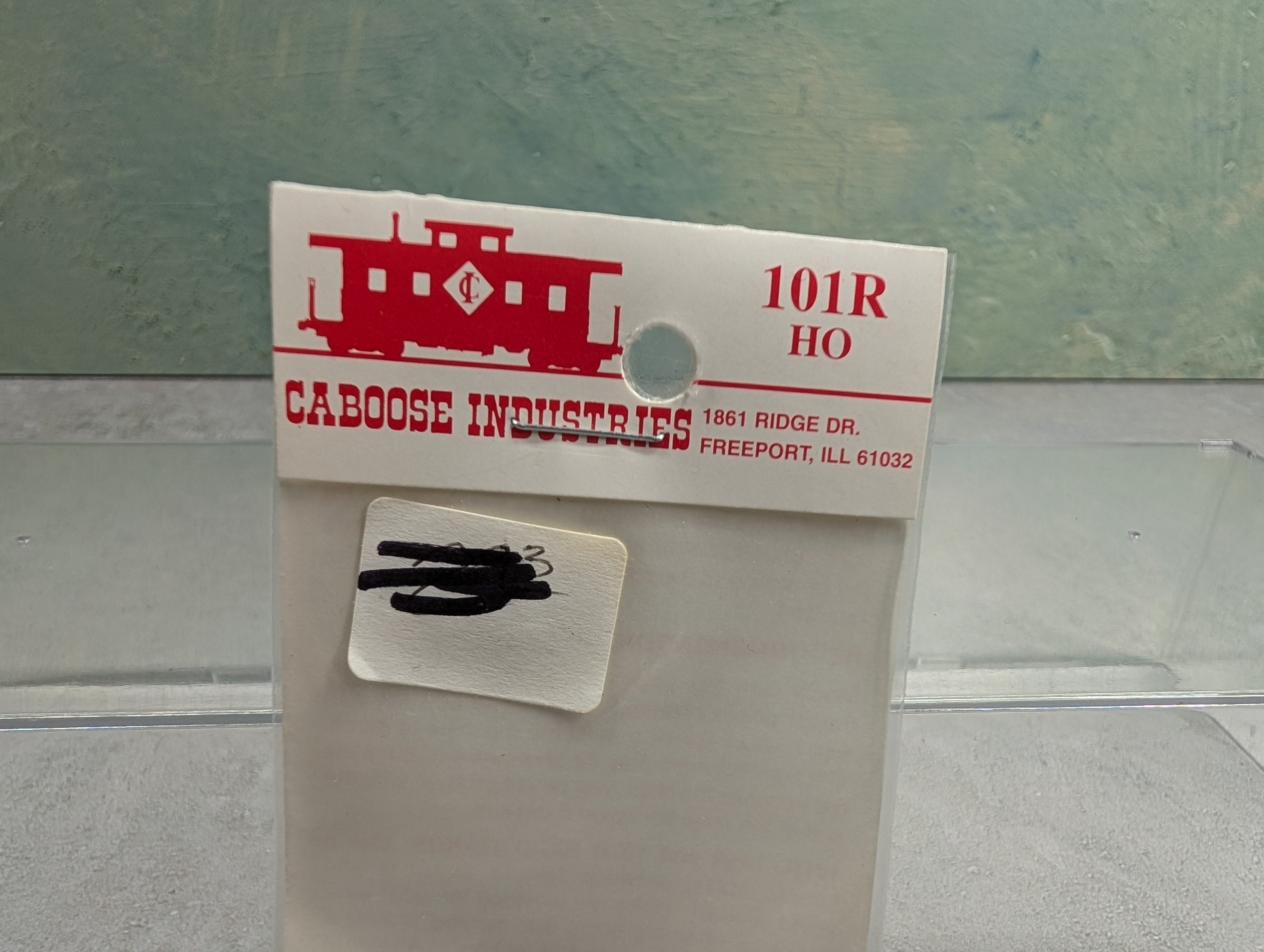 Caboose Industries 101R HO Scale Operating Ground Throw, Rigid .190" Travel