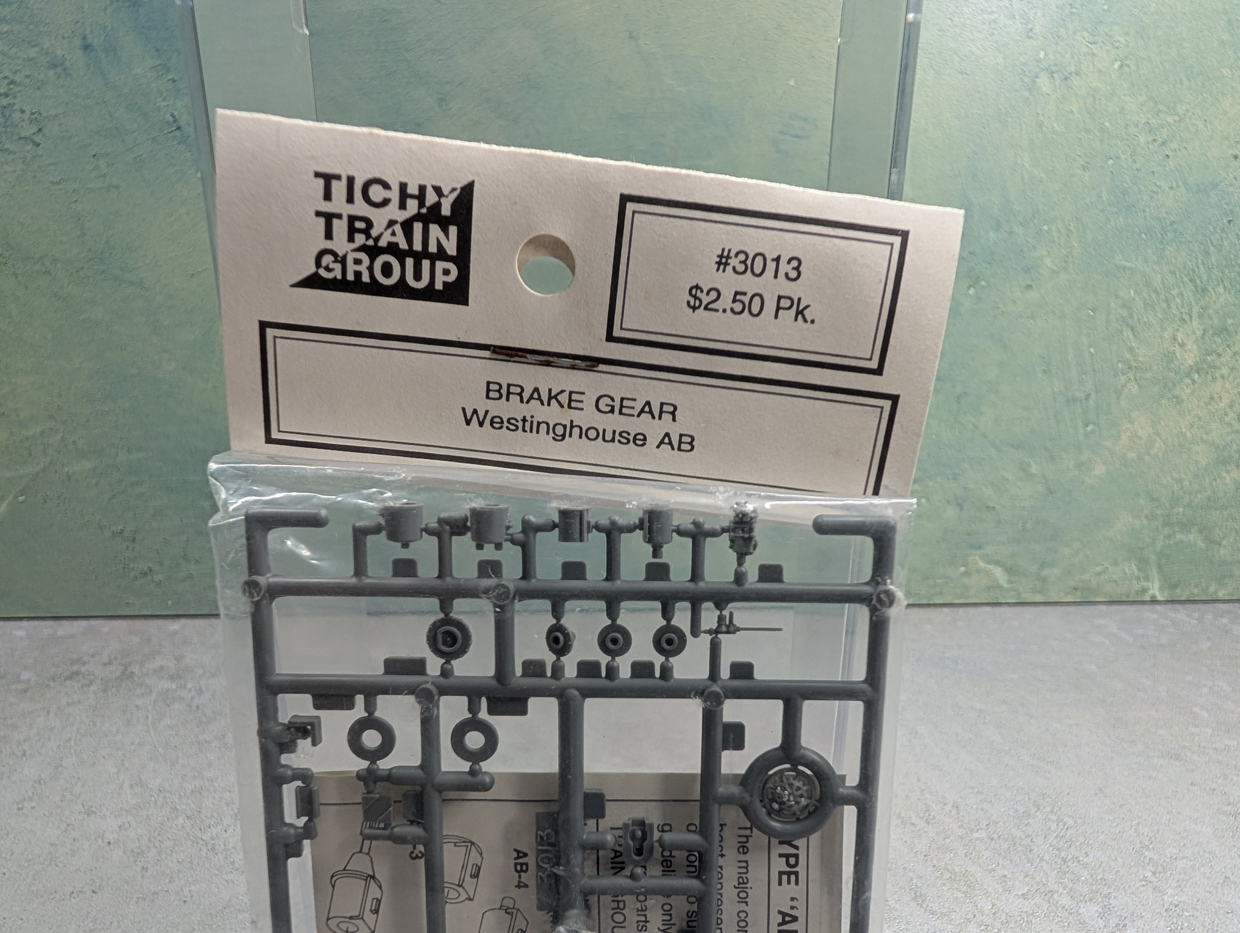 Tichy Train Group 3013 HO Scale Brake Gear Westinghouse AB Details Parts