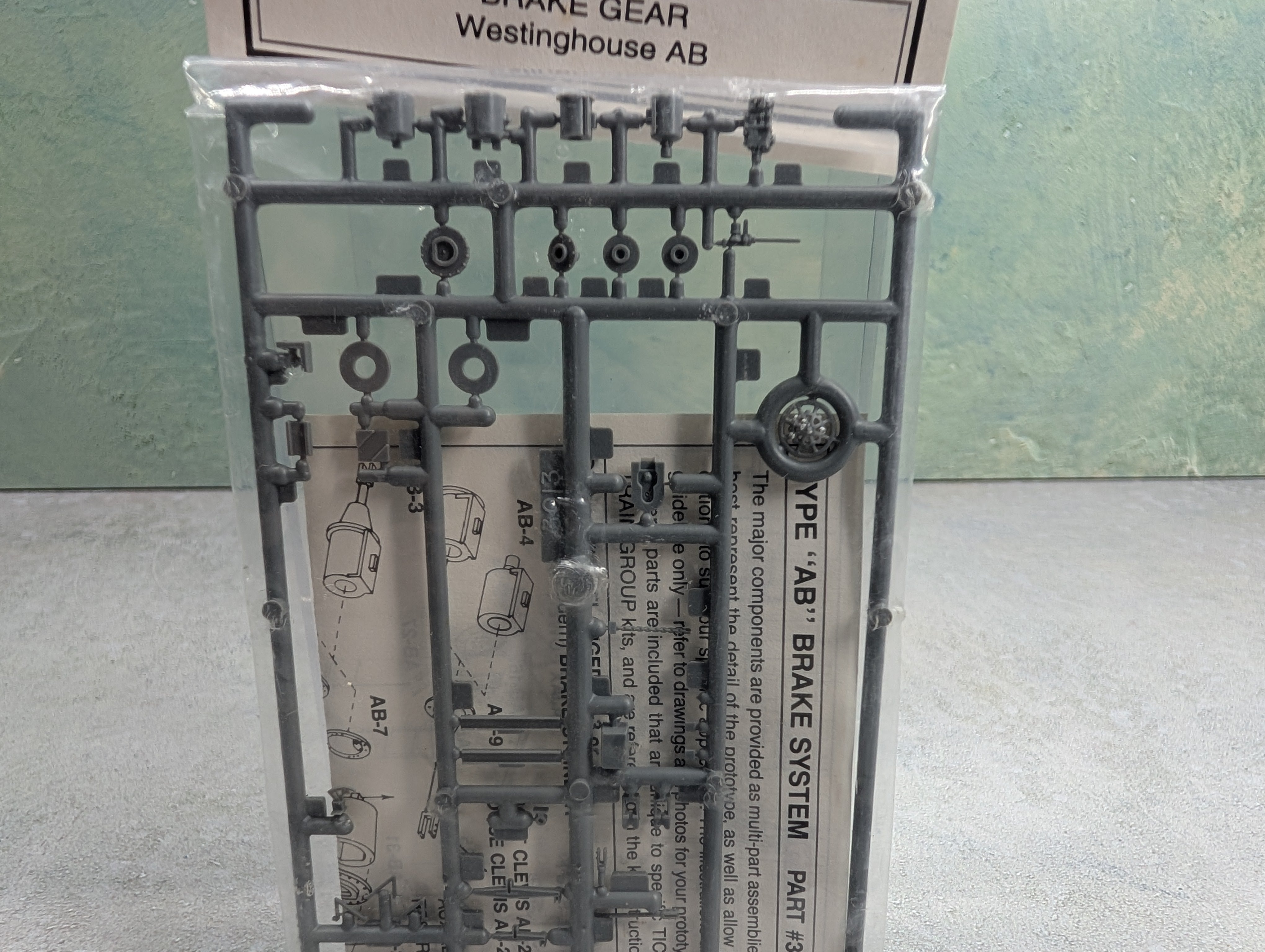 Tichy Train Group 3013 HO Scale Brake Gear Westinghouse AB Details Parts