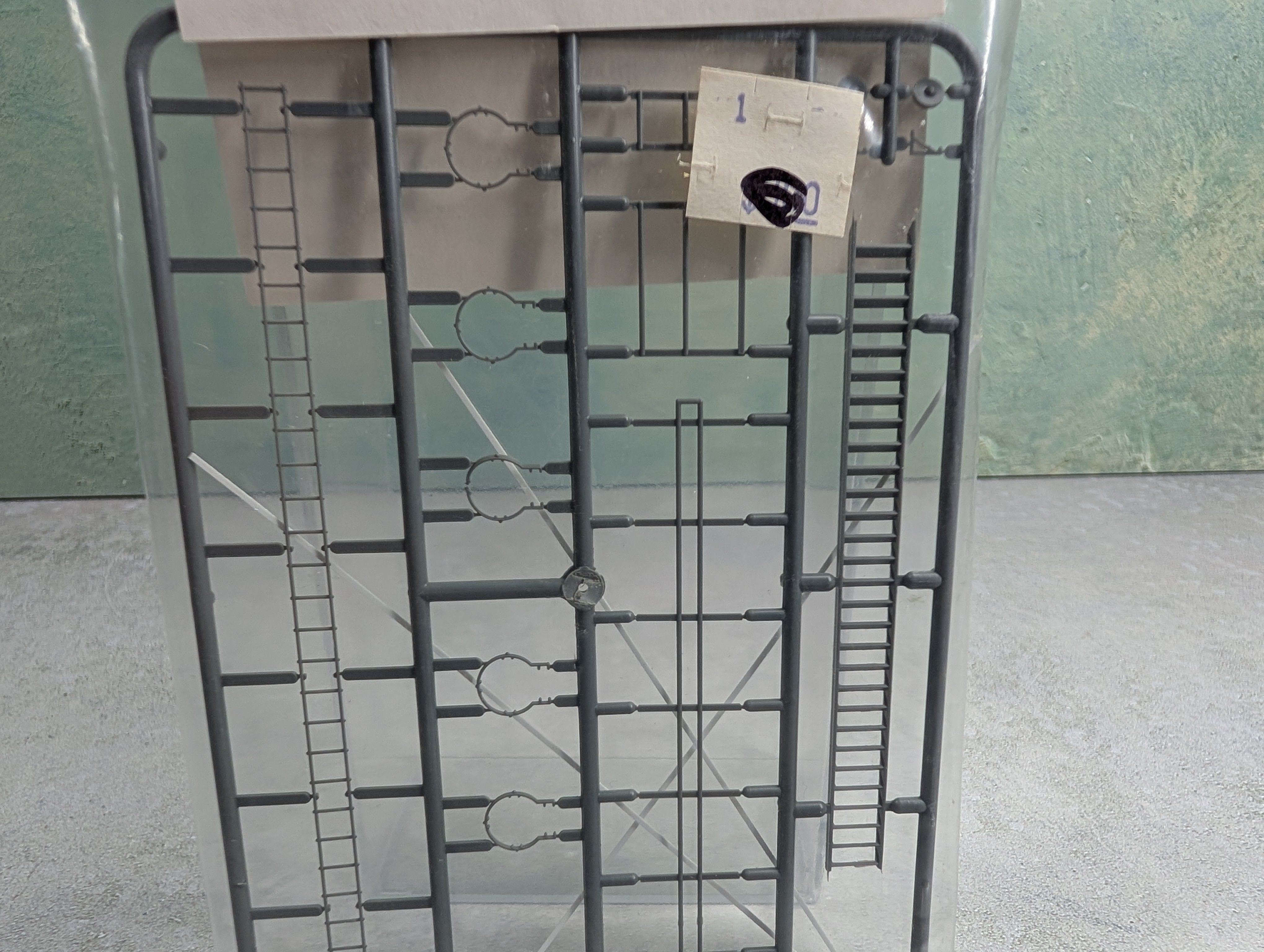 Tichy Train Group 8002 HO Scale Safety Cage Ladder & Staircase Set