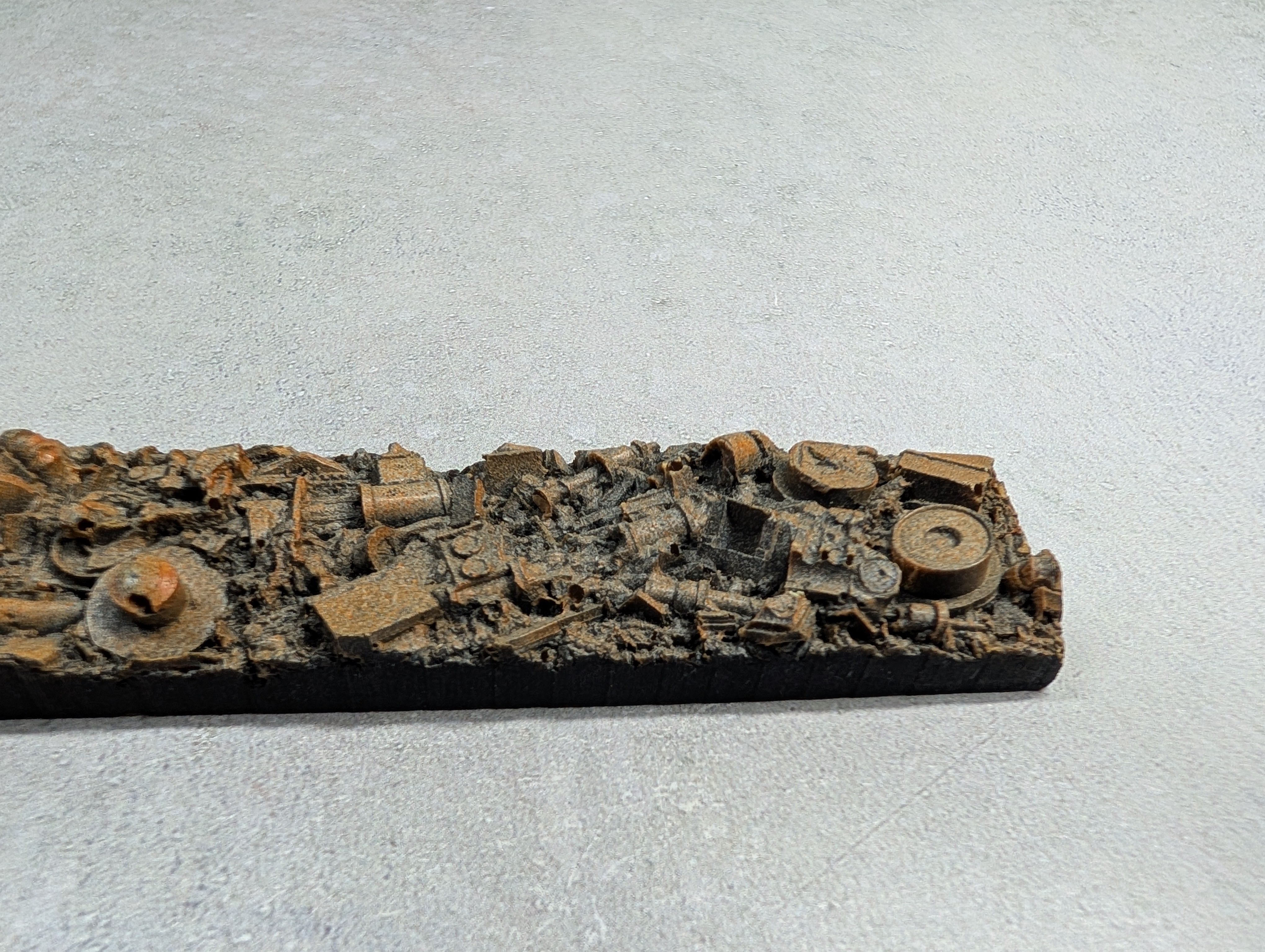 USED HO Scale Scrap Load for Gondola
