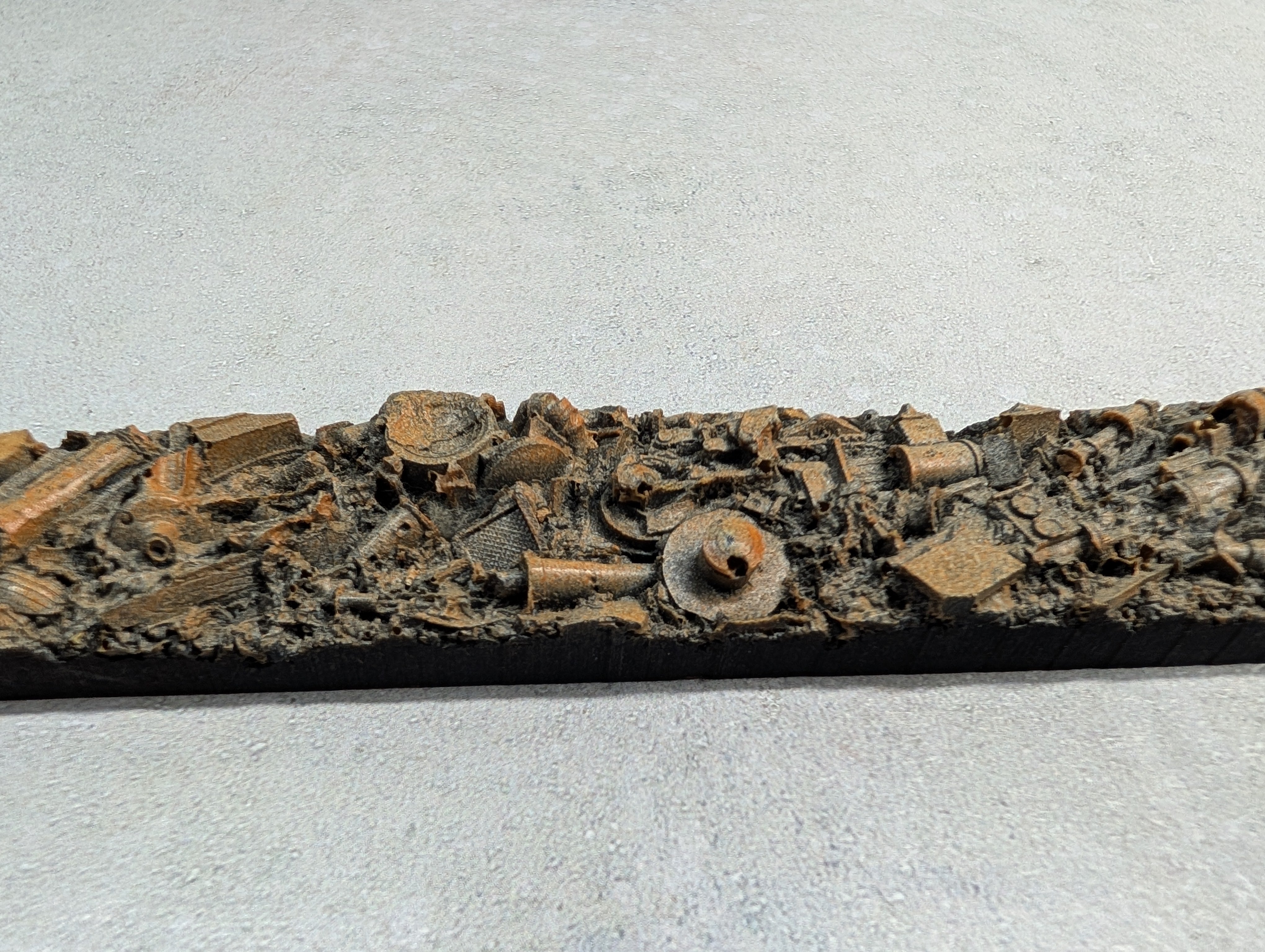 USED HO Scale Scrap Load for Gondola