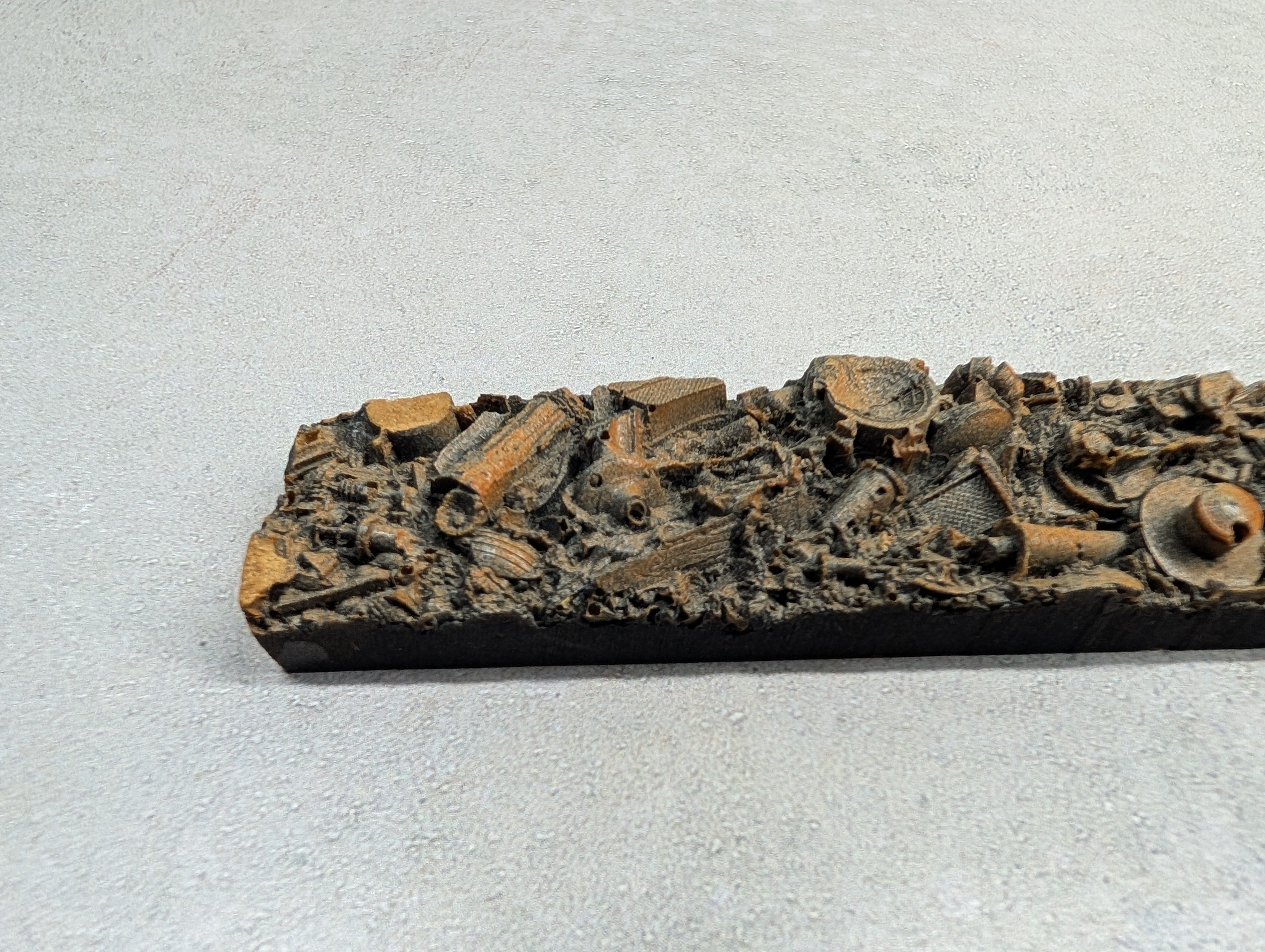 USED HO Scale Scrap Load for Gondola