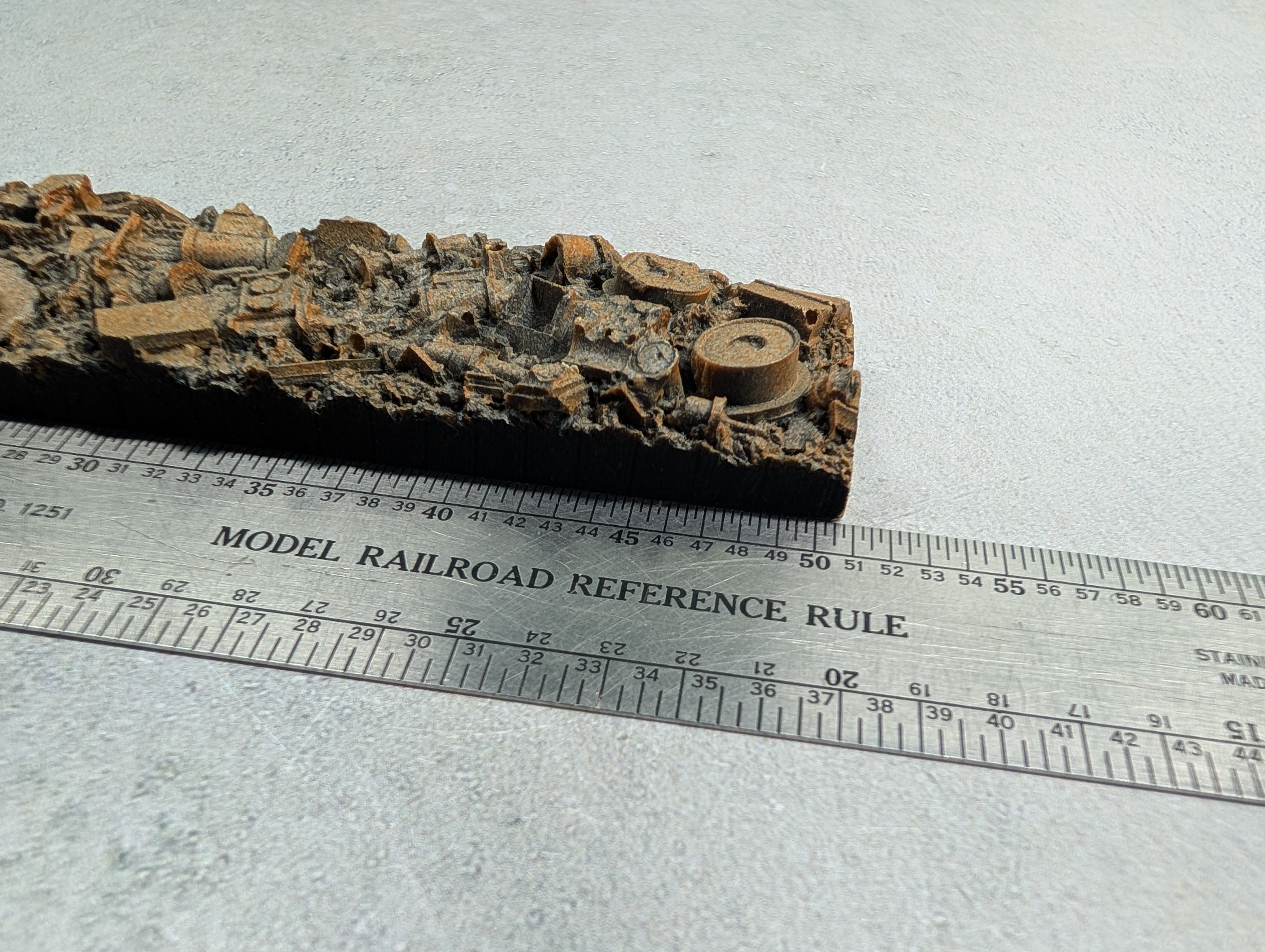 USED HO Scale Scrap Load for Gondola