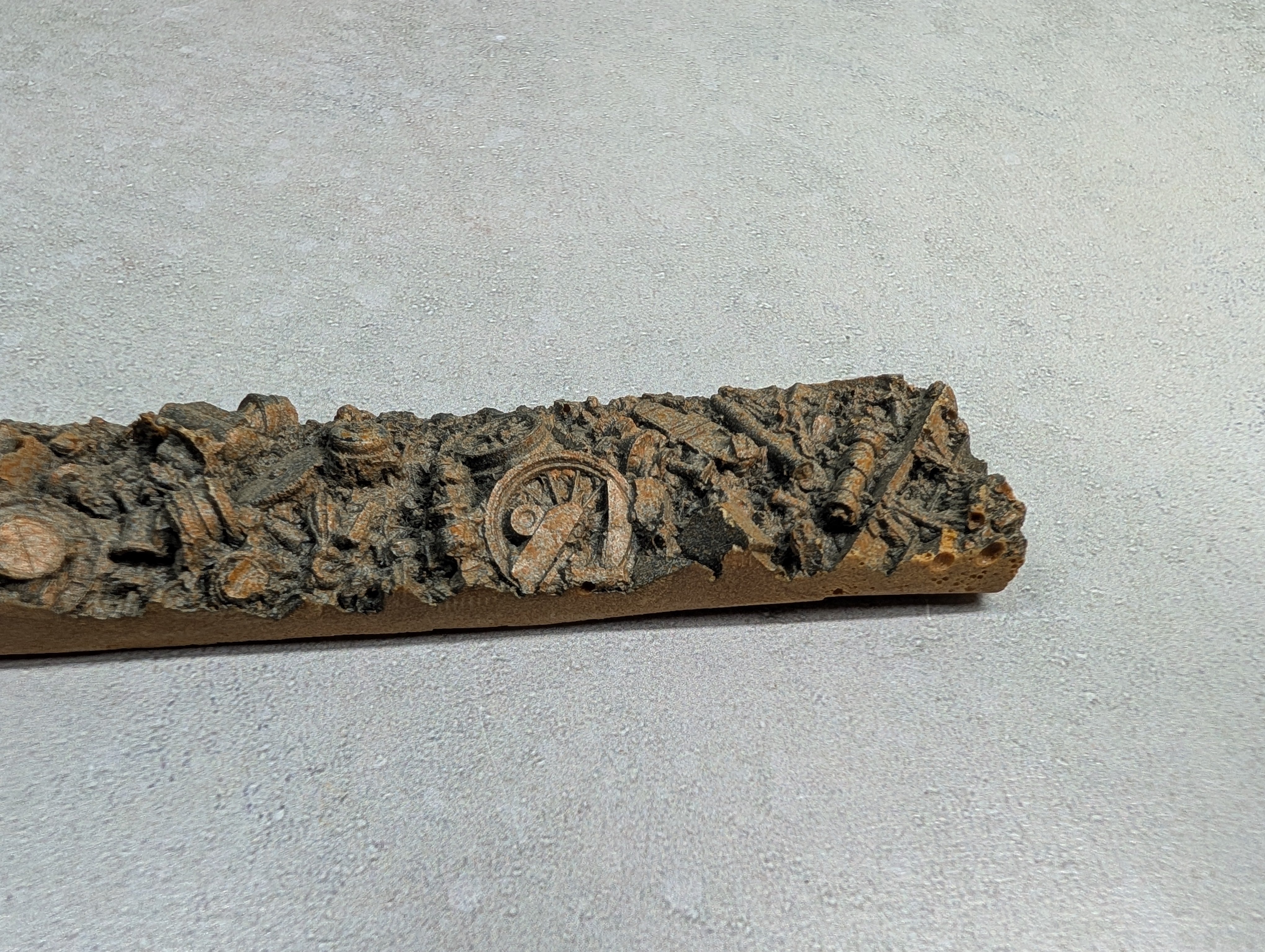 USED HO Scale Scrap Load for Gondola