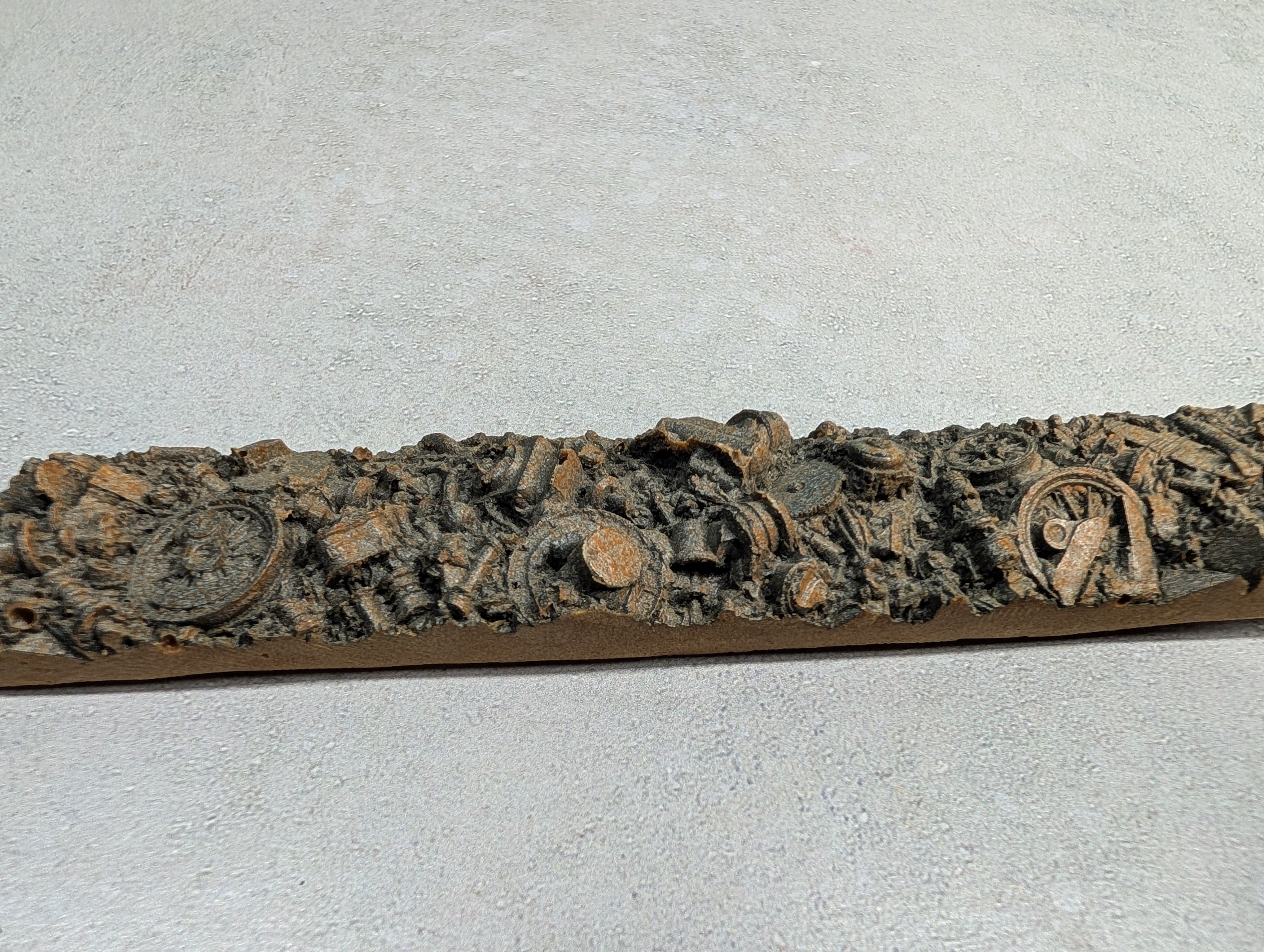 USED HO Scale Scrap Load for Gondola