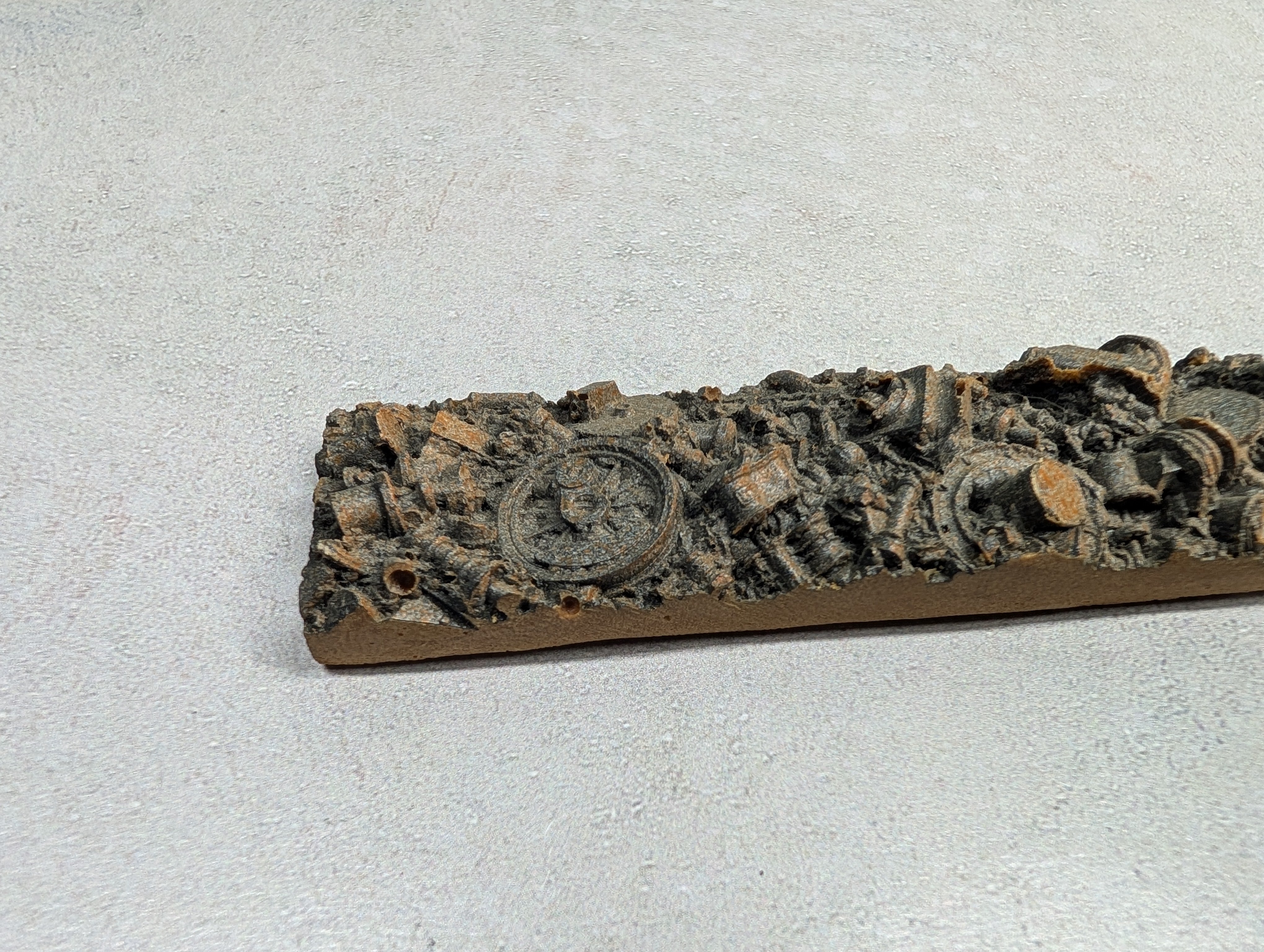 USED HO Scale Scrap Load for Gondola