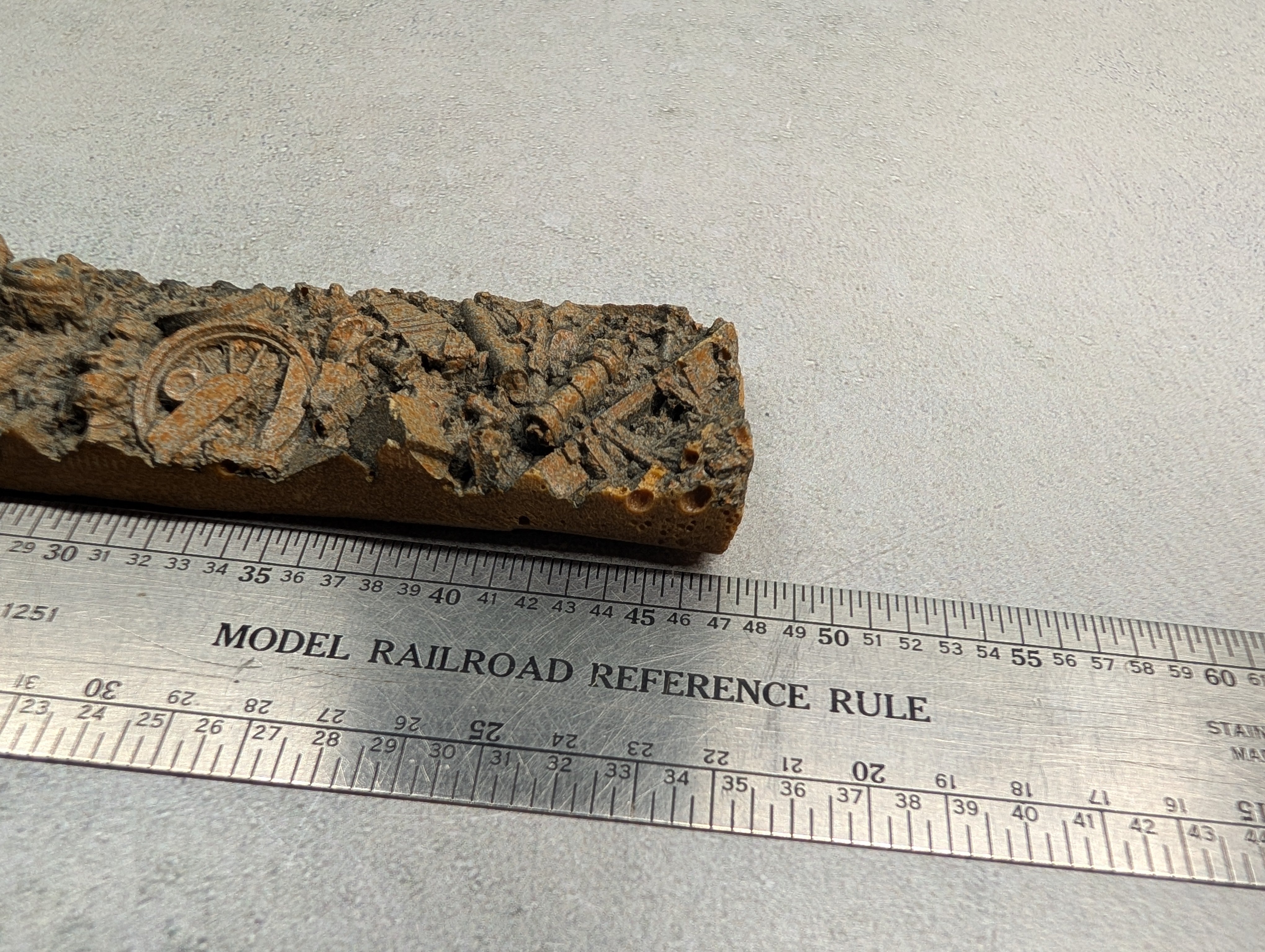 USED HO Scale Scrap Load for Gondola