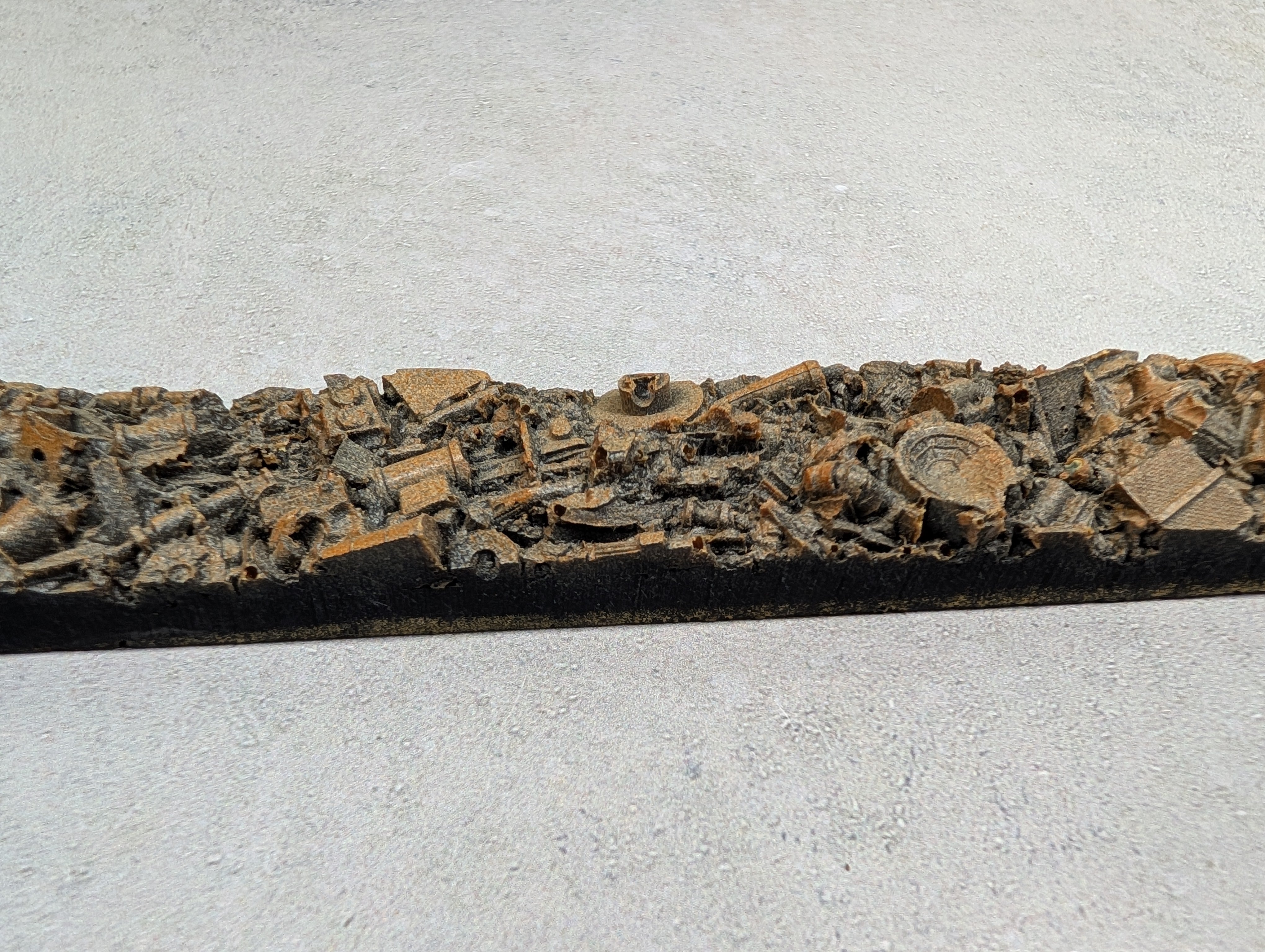 USED HO Scale Scrap Load for Gondola