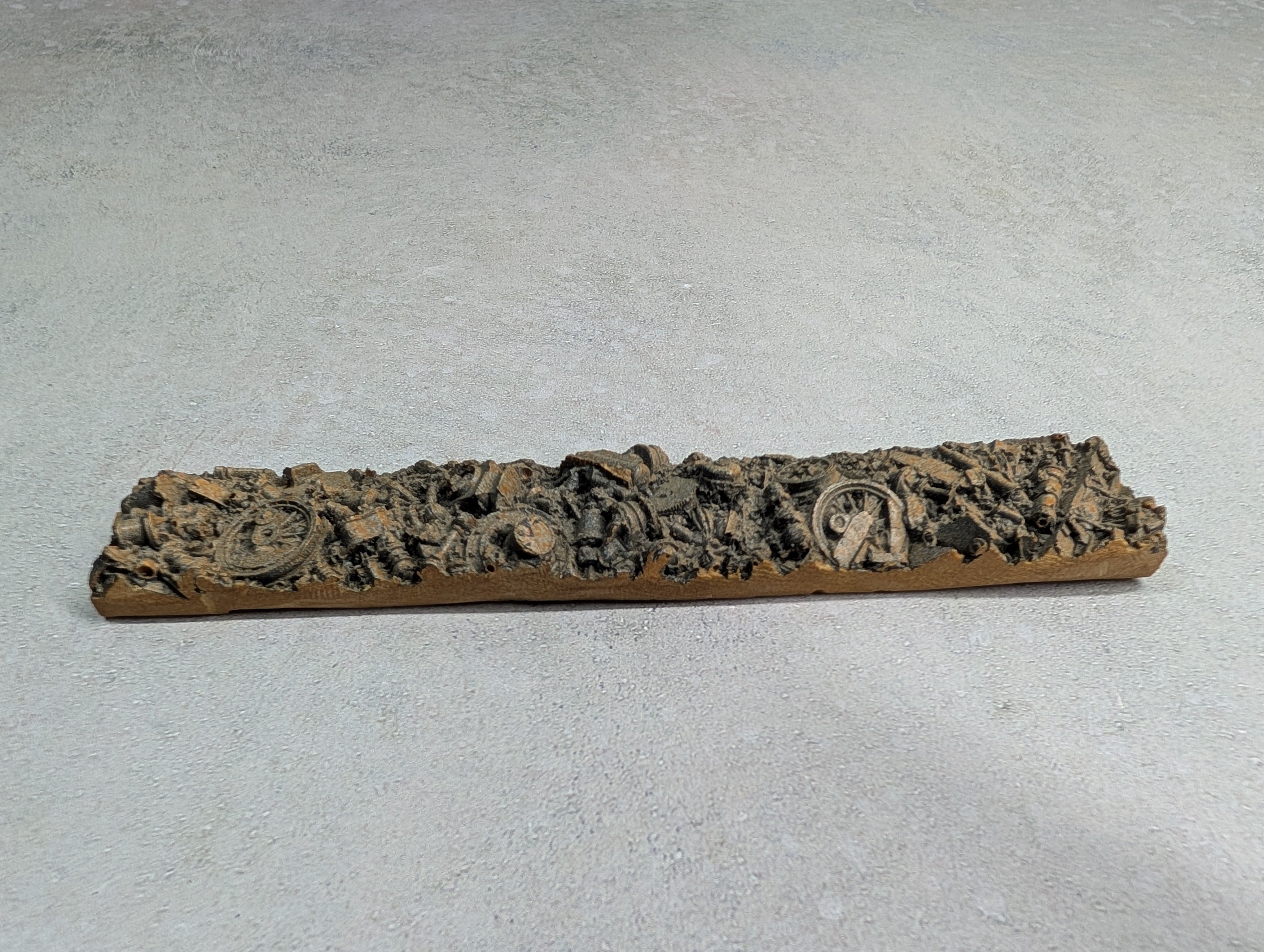 USED HO Scale Scrap Load for Gondola