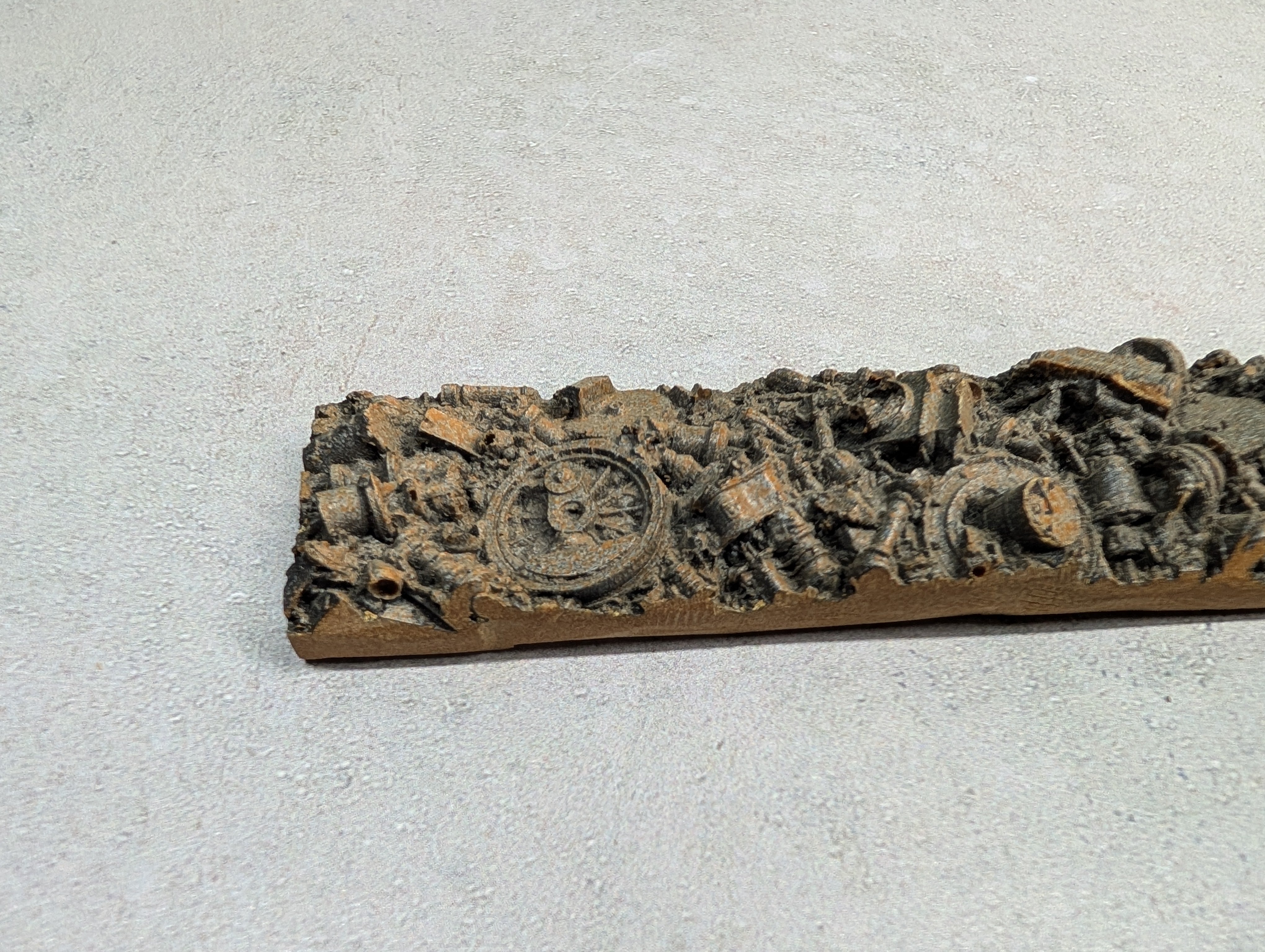 USED HO Scale Scrap Load for Gondola