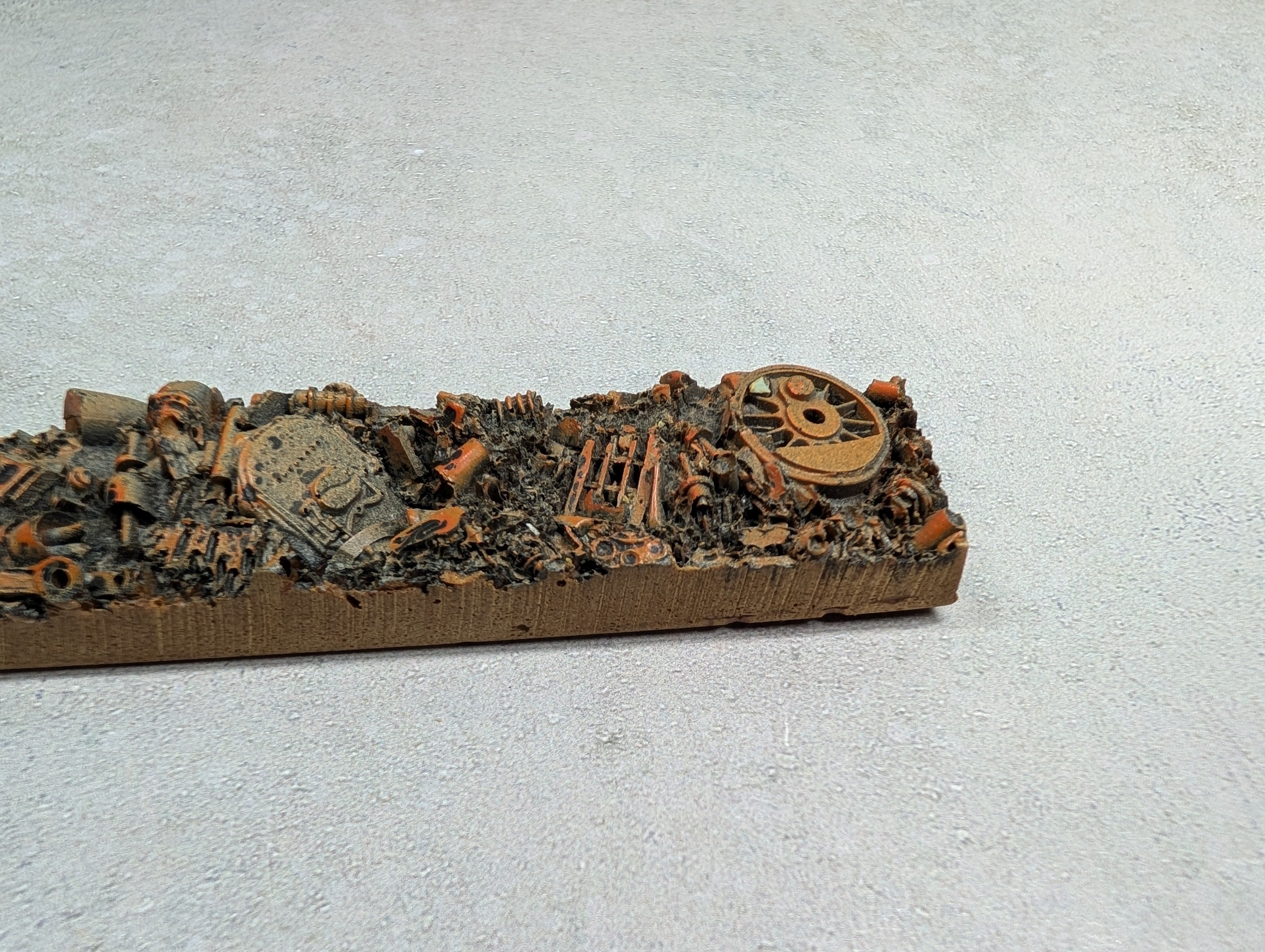 USED HO Scale Scrap Load for Gondola
