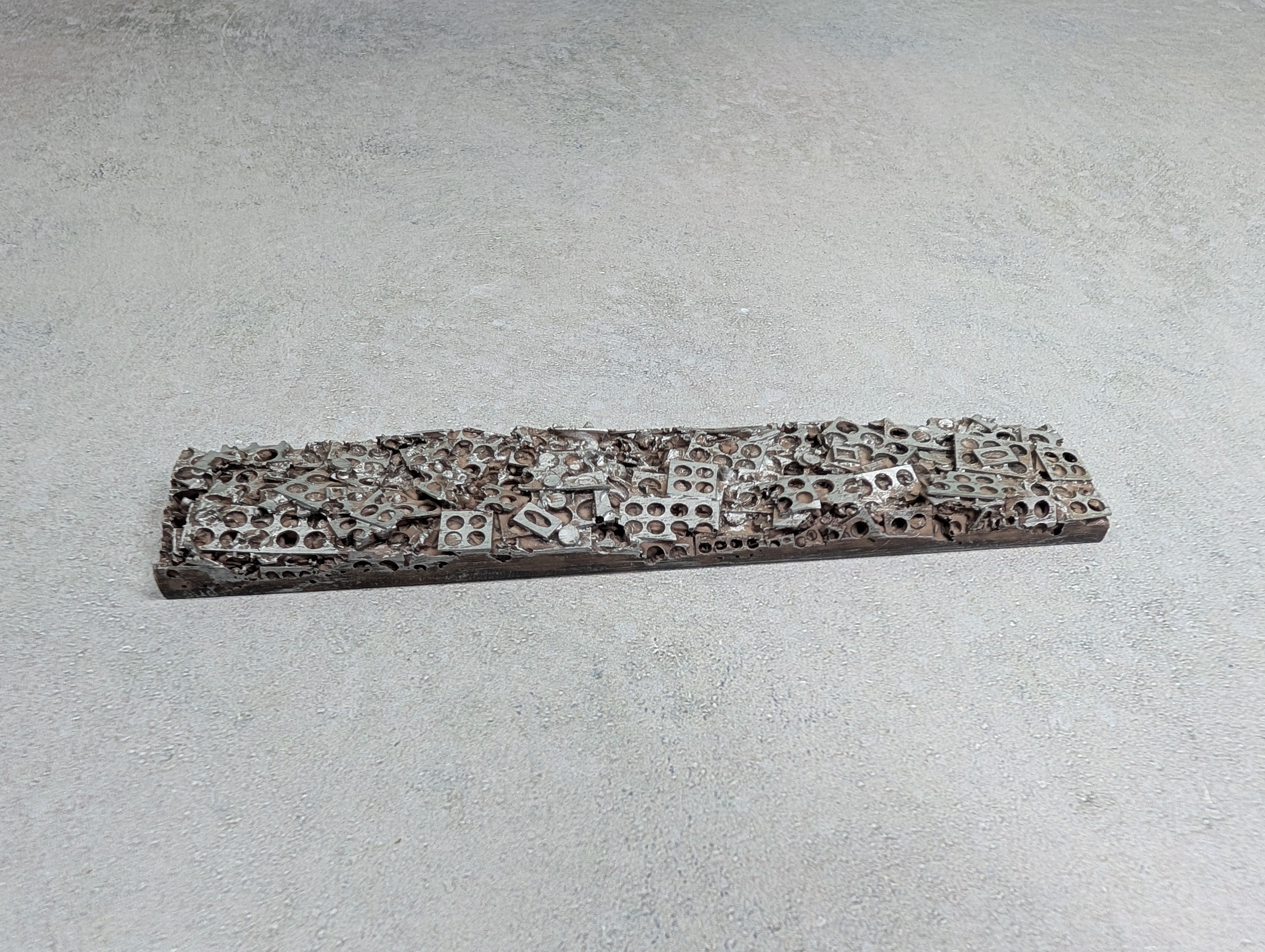 USED HO Scale Metal Scrap Load for Gondola