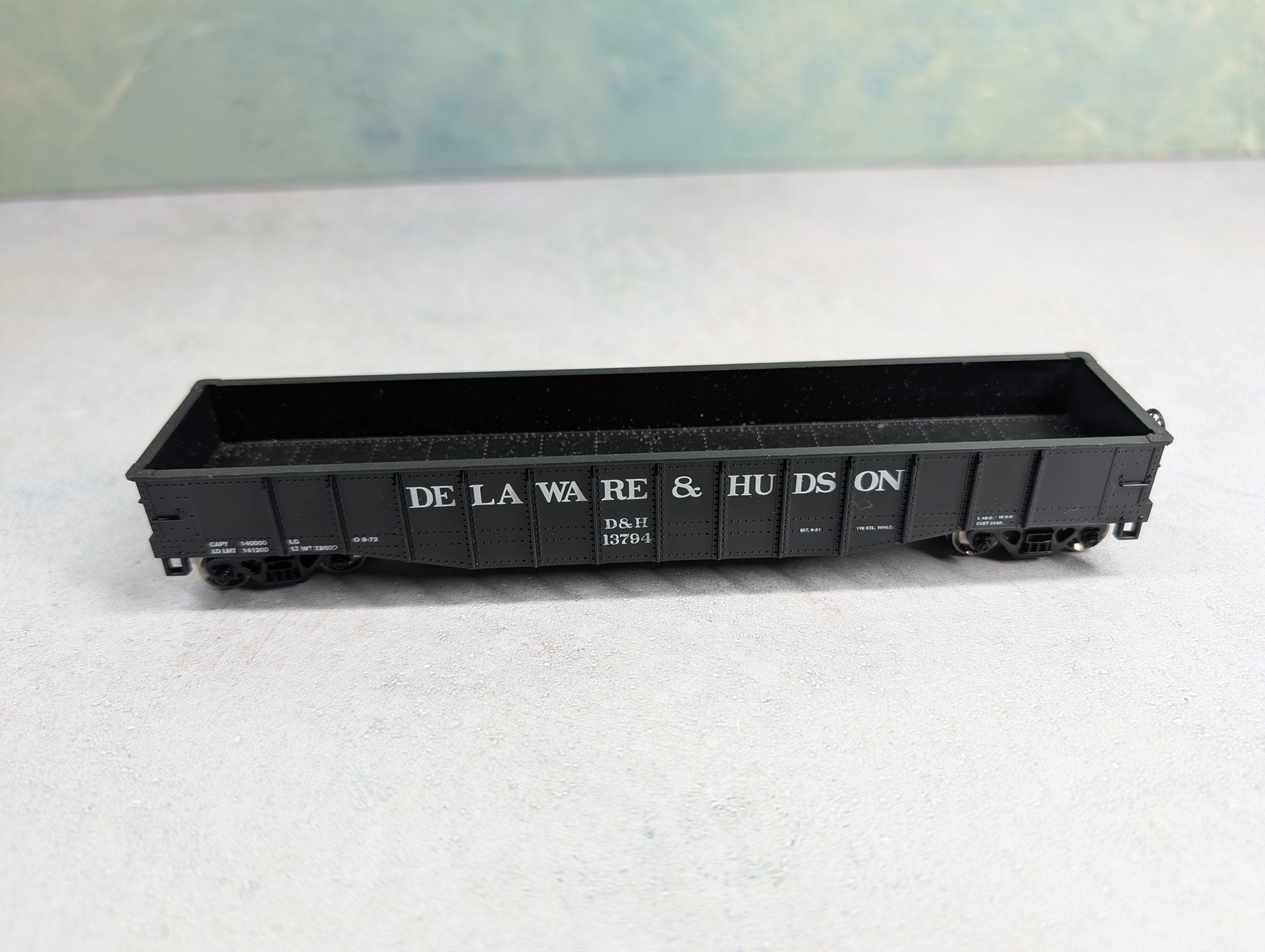 USED Athearn HO Scale Gondola Delaware and Hudson DH #13794
