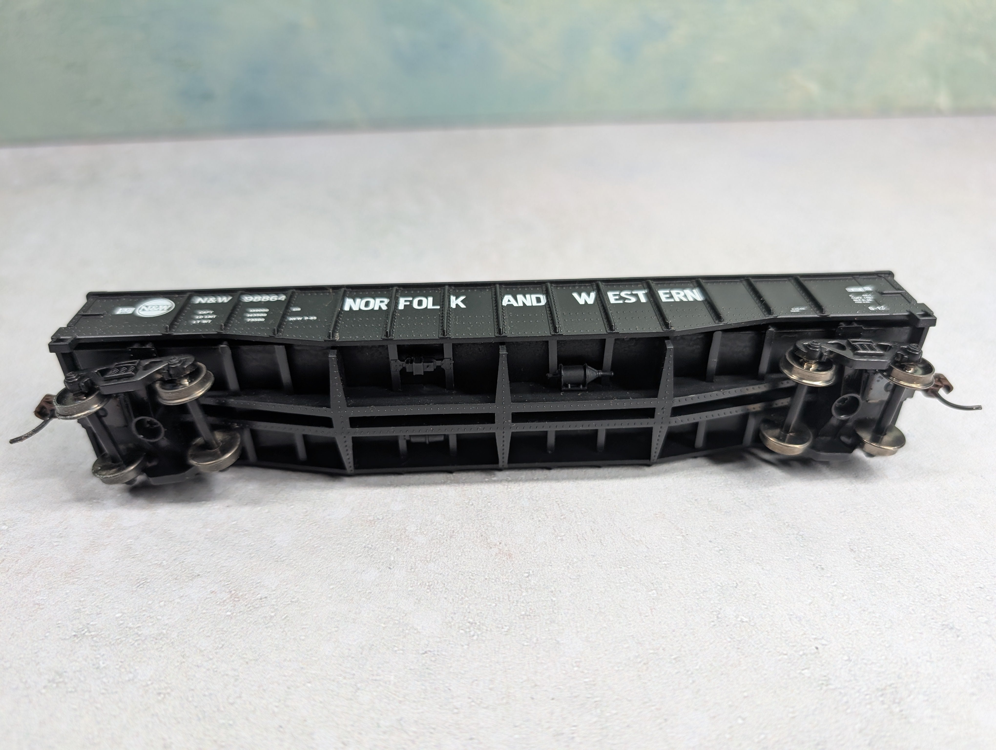 USED Athearn HO Scale Gondola Norfolk & Western N&W #98864