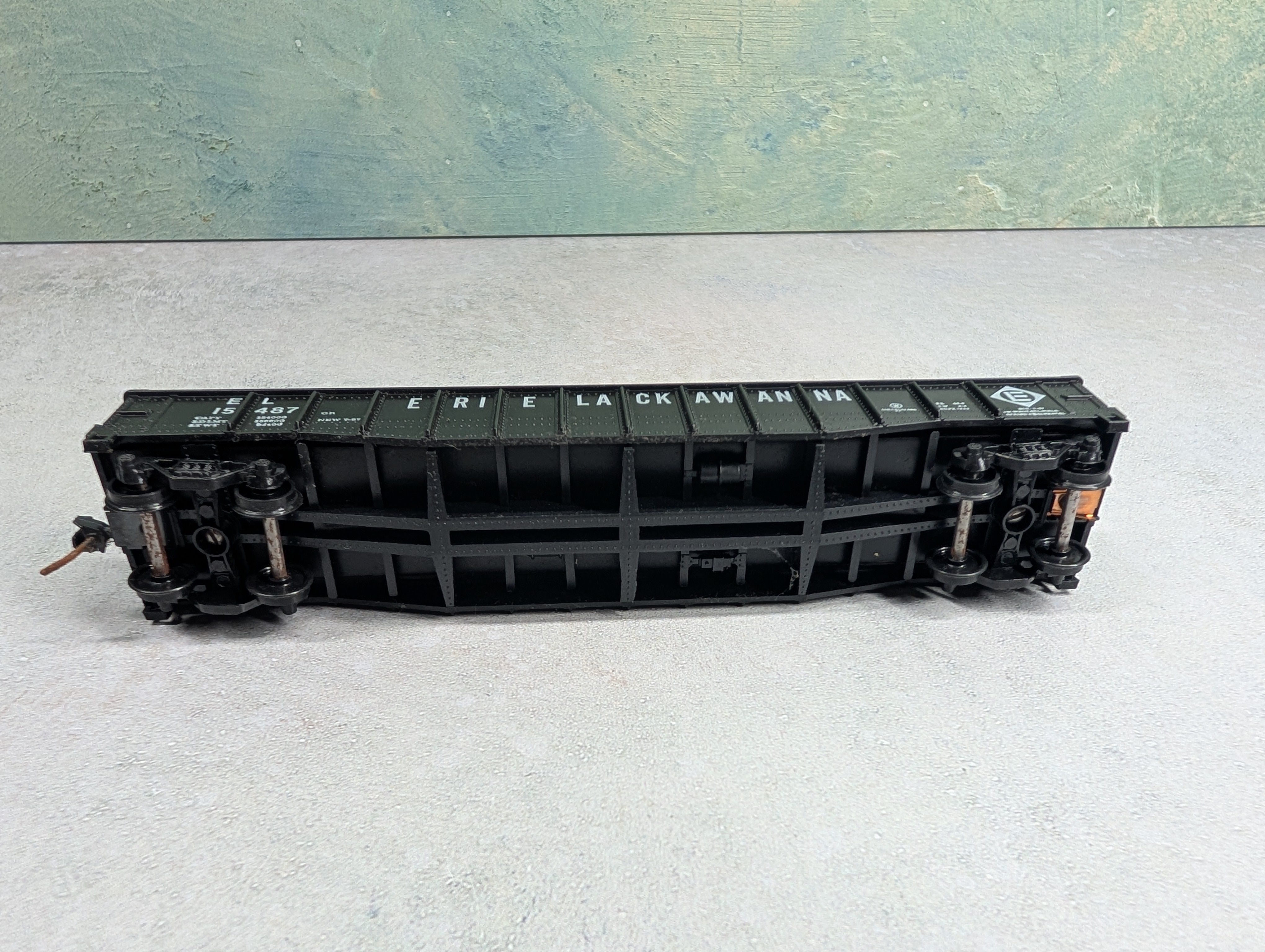 USED Athearn HO Scale Gondola Erie Lackawanna EL #15487