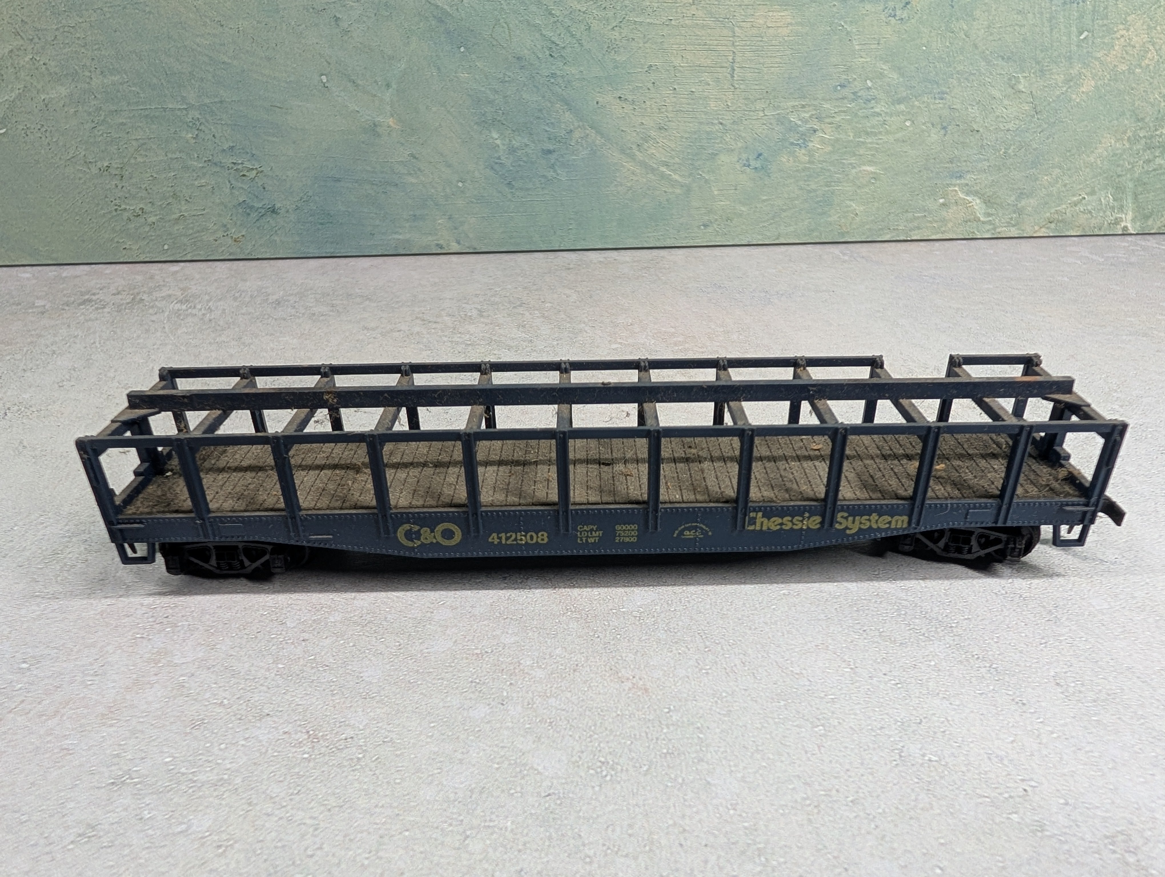 USED Roco HO Scale Calcium Carbide Container Car Chessie System C&O #412508