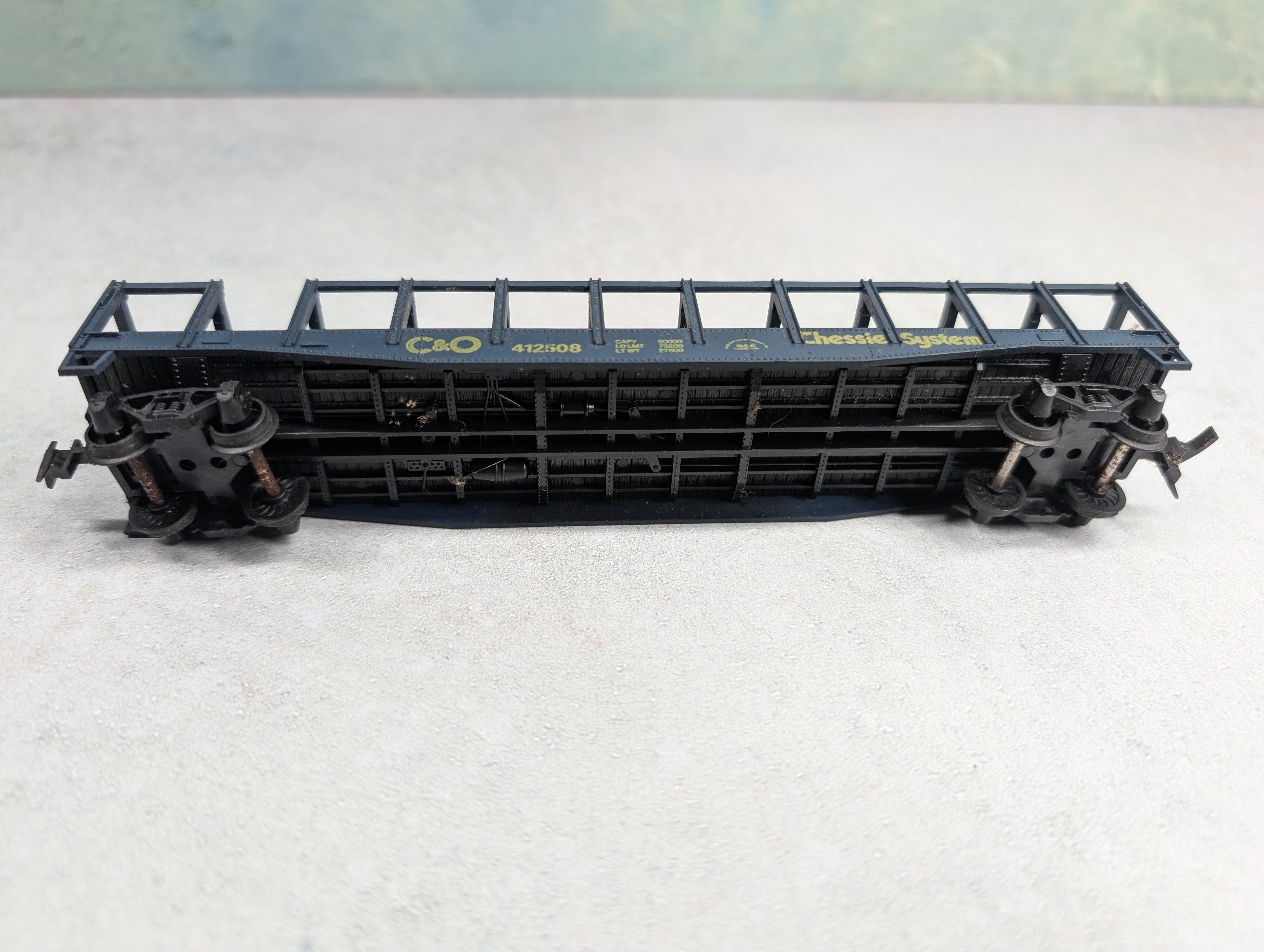 USED Roco HO Scale Calcium Carbide Container Car Chessie System C&O #412508