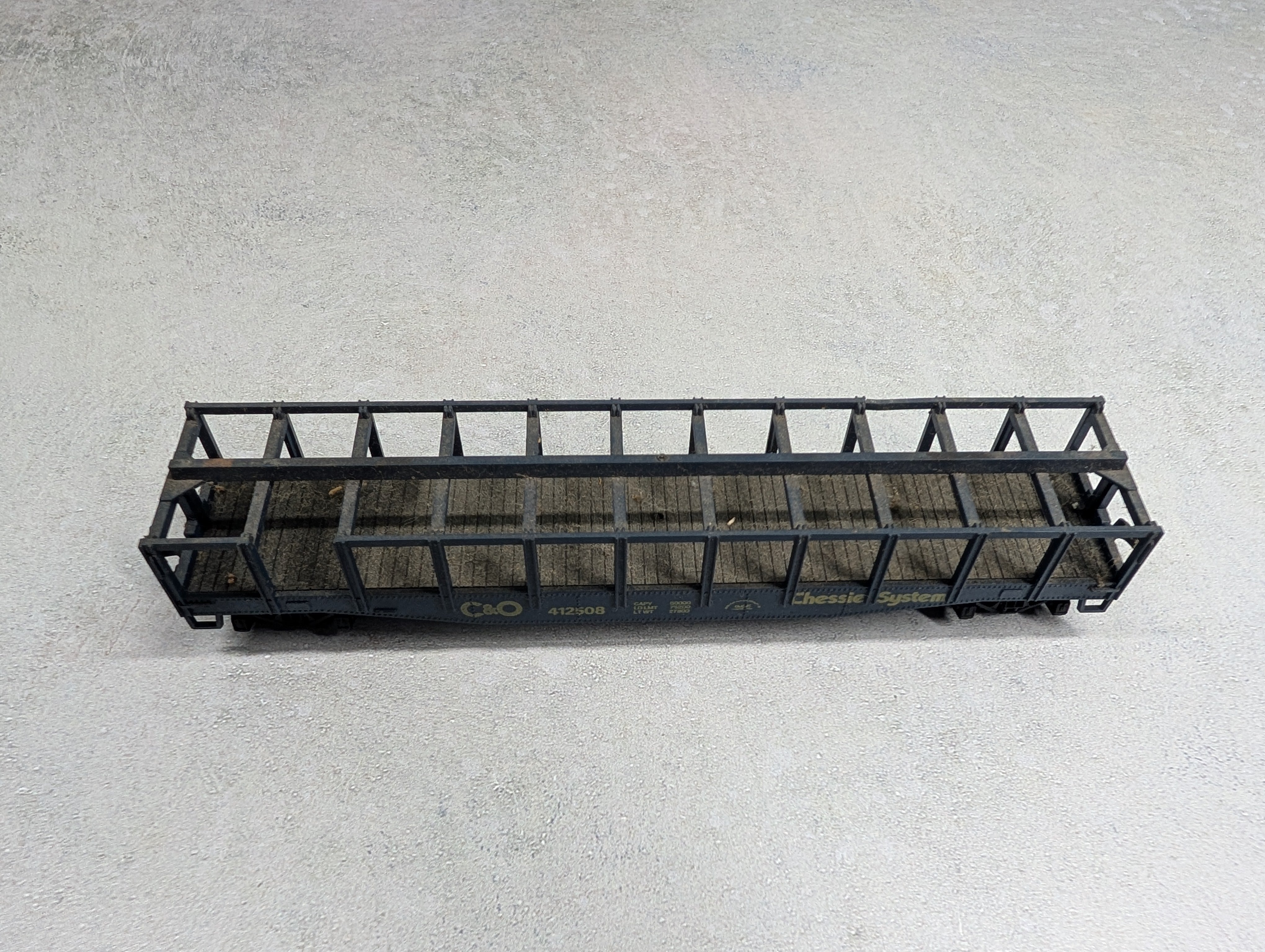USED Roco HO Scale Calcium Carbide Container Car Chessie System C&O #412508