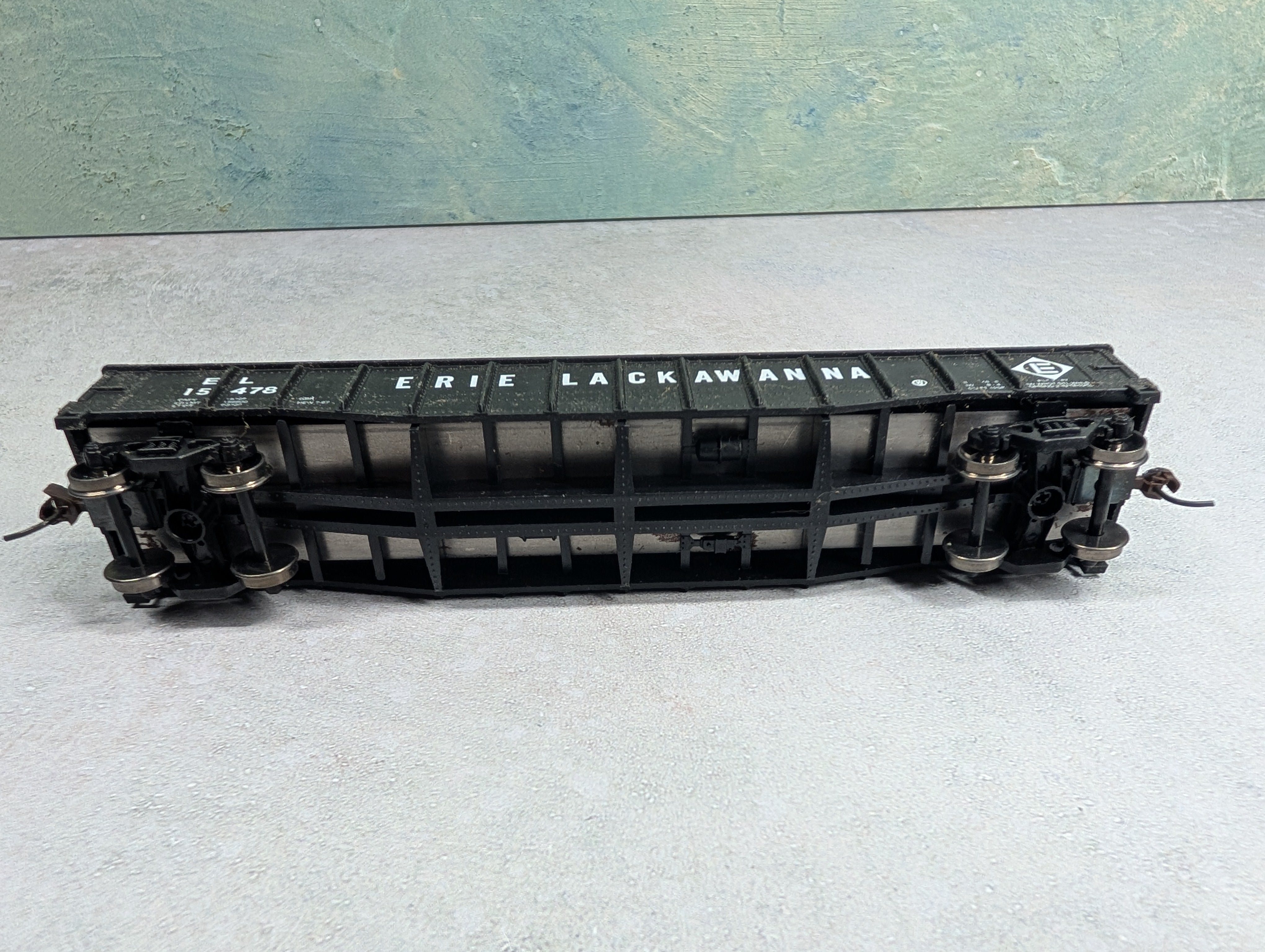USED Athearn HO Scale Gondola Erie Lackawanna EL #15478