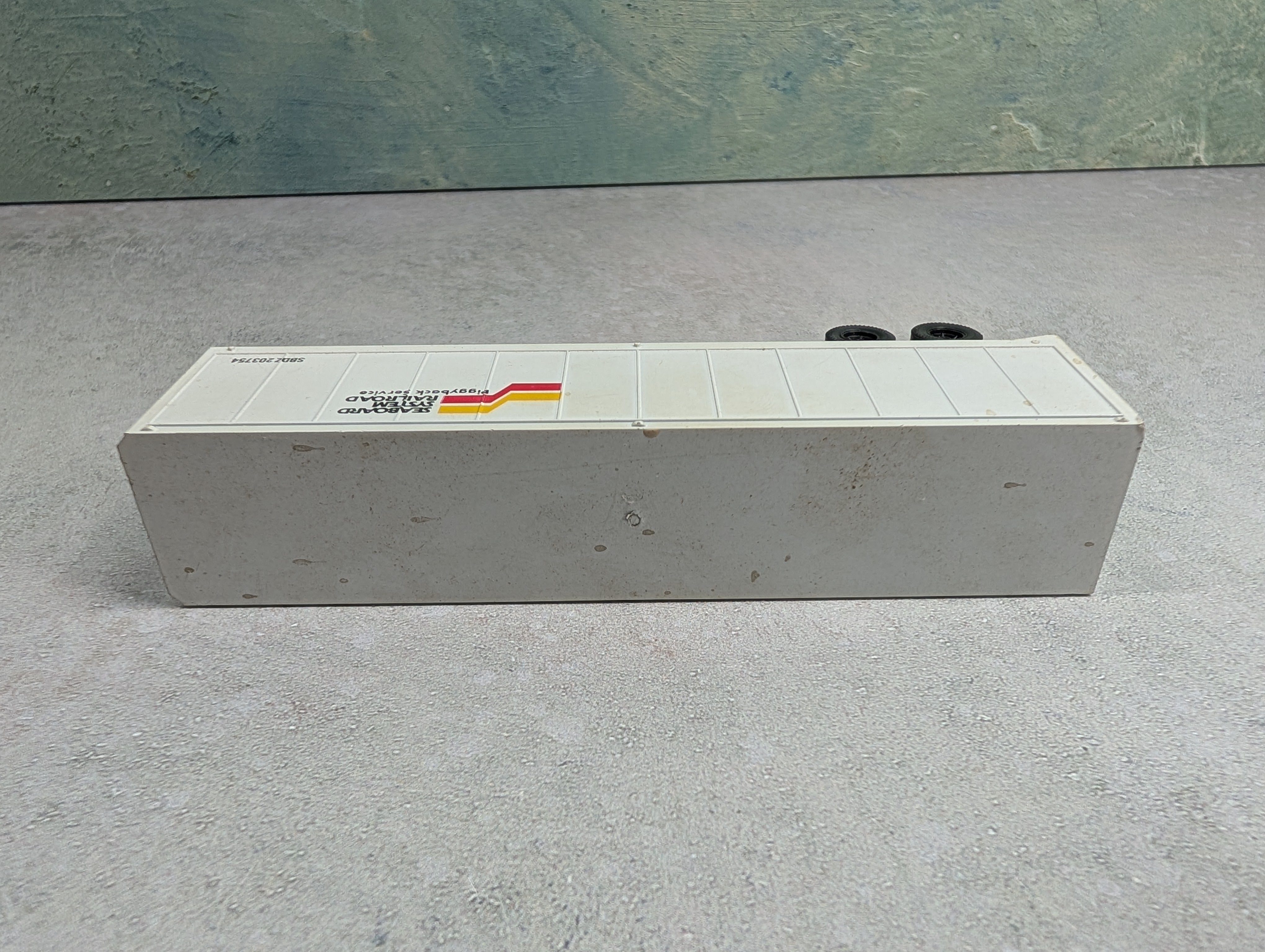 USED Walthers HO Scale 40' Trailer Seaboard System SBDZ #203754