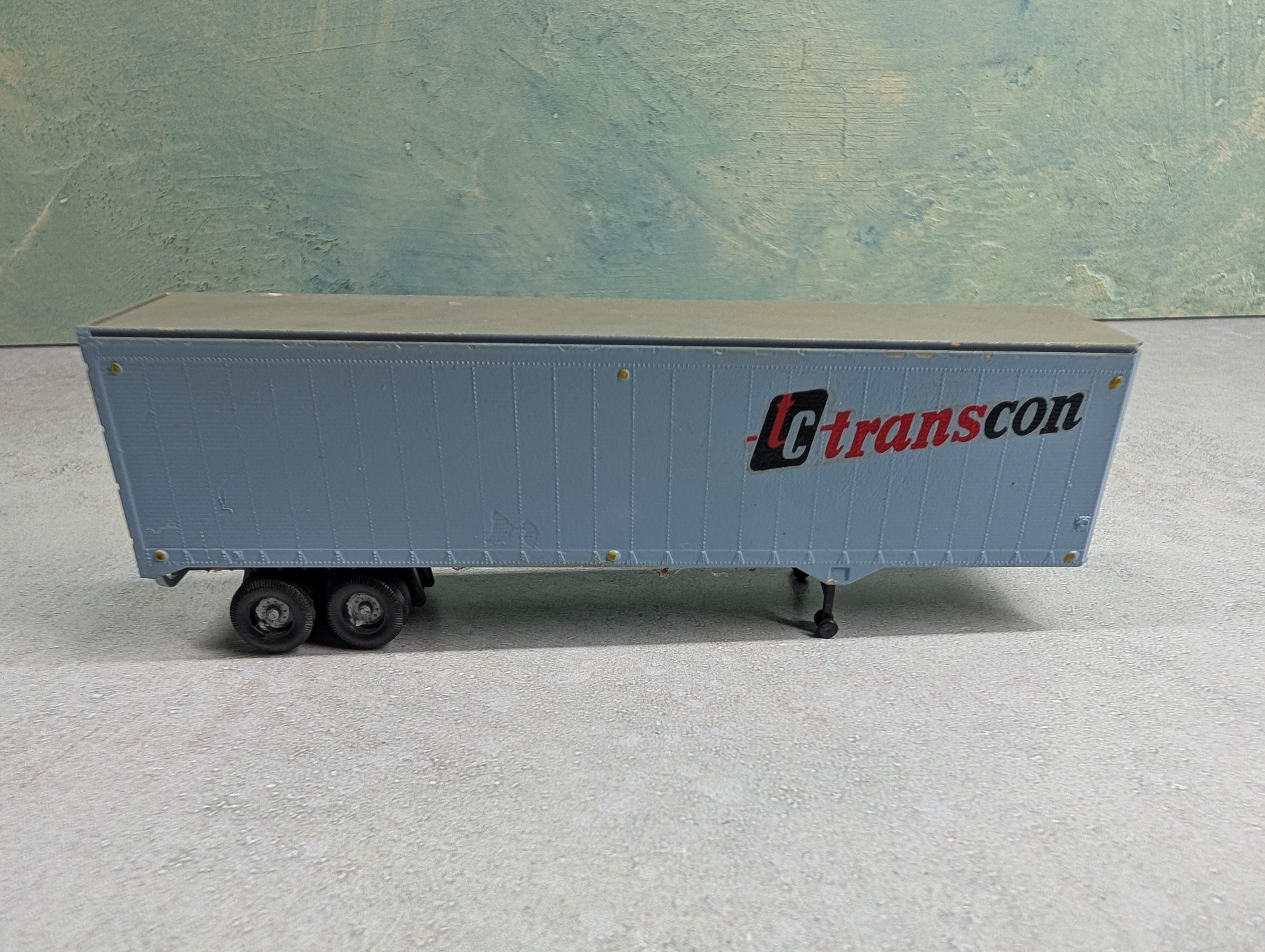 USED HO Scale 40' Trailer Transcon #25634 Decal
