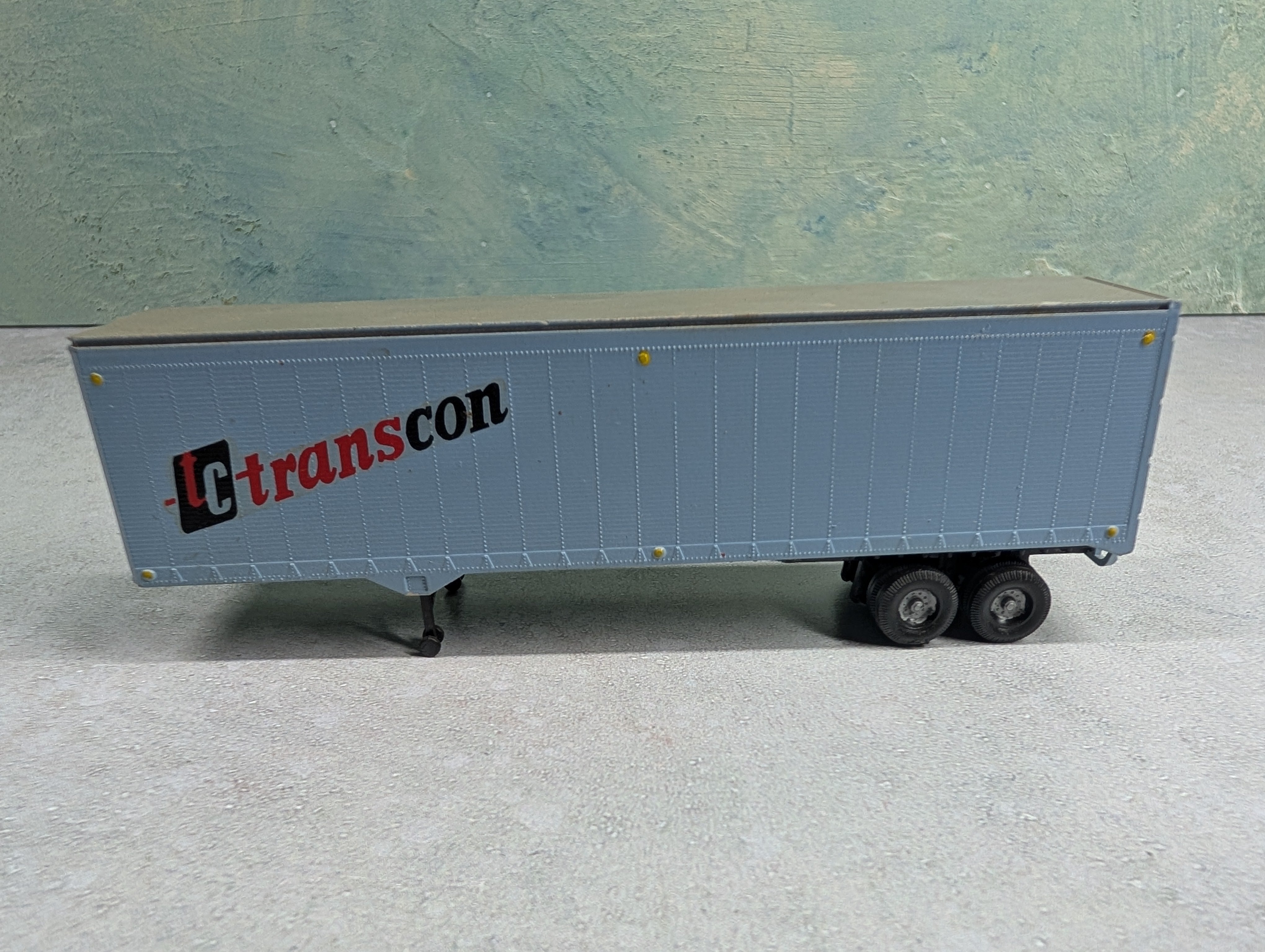 USED HO Scale 40' Trailer Transcon #25634 Decal