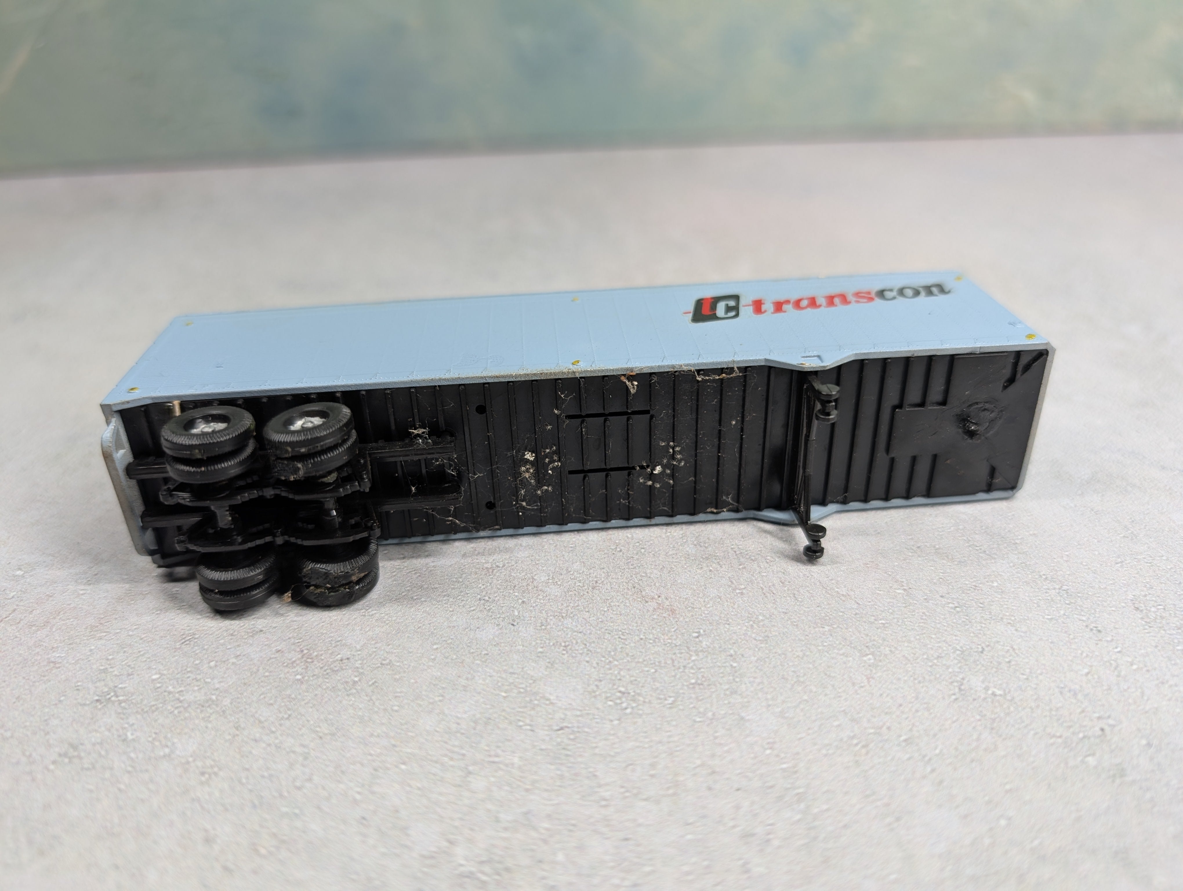 USED HO Scale 40' Trailer Transcon #25634 Decal
