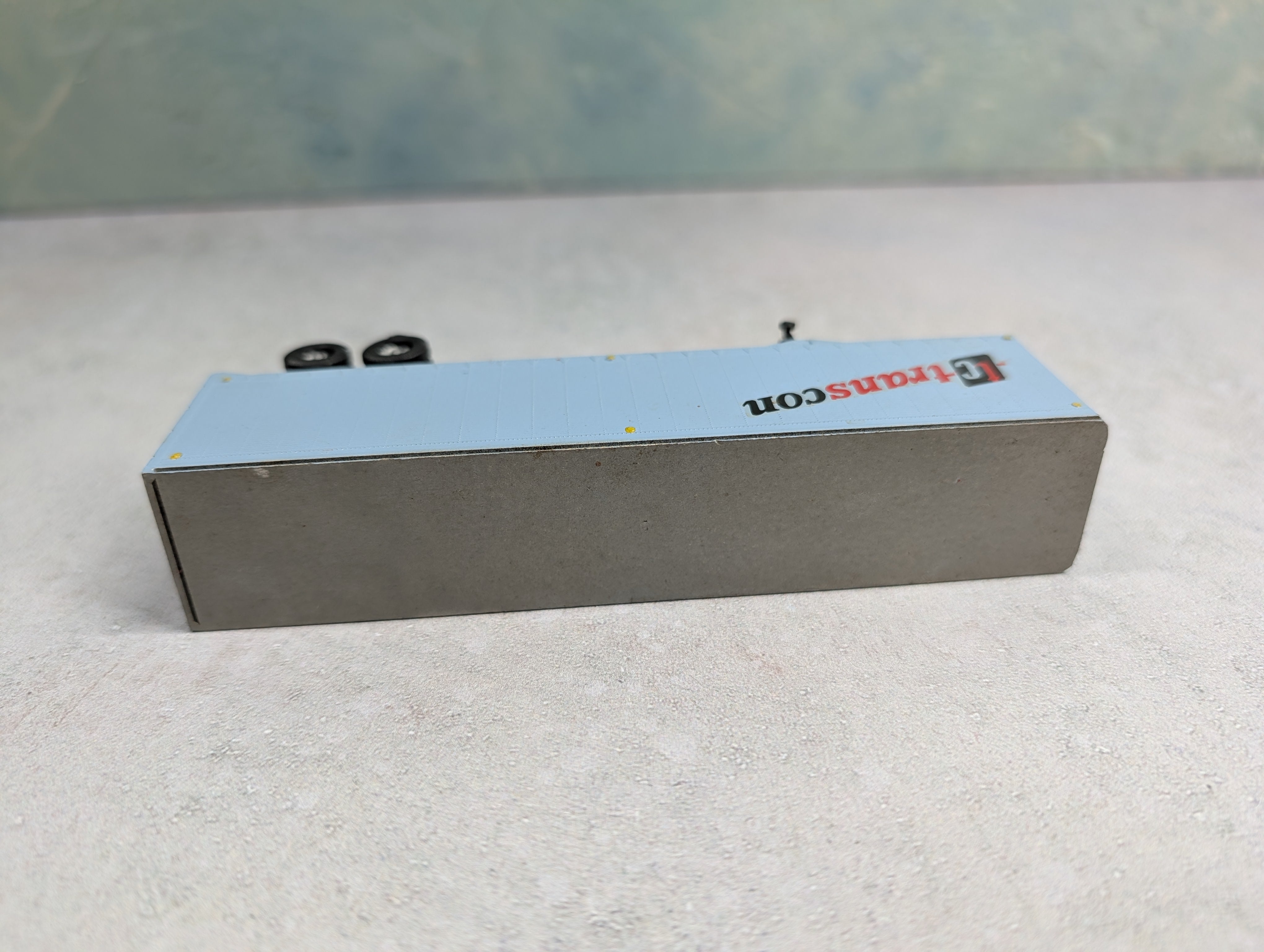 USED HO Scale 40' Trailer Transcon #25634 Decal