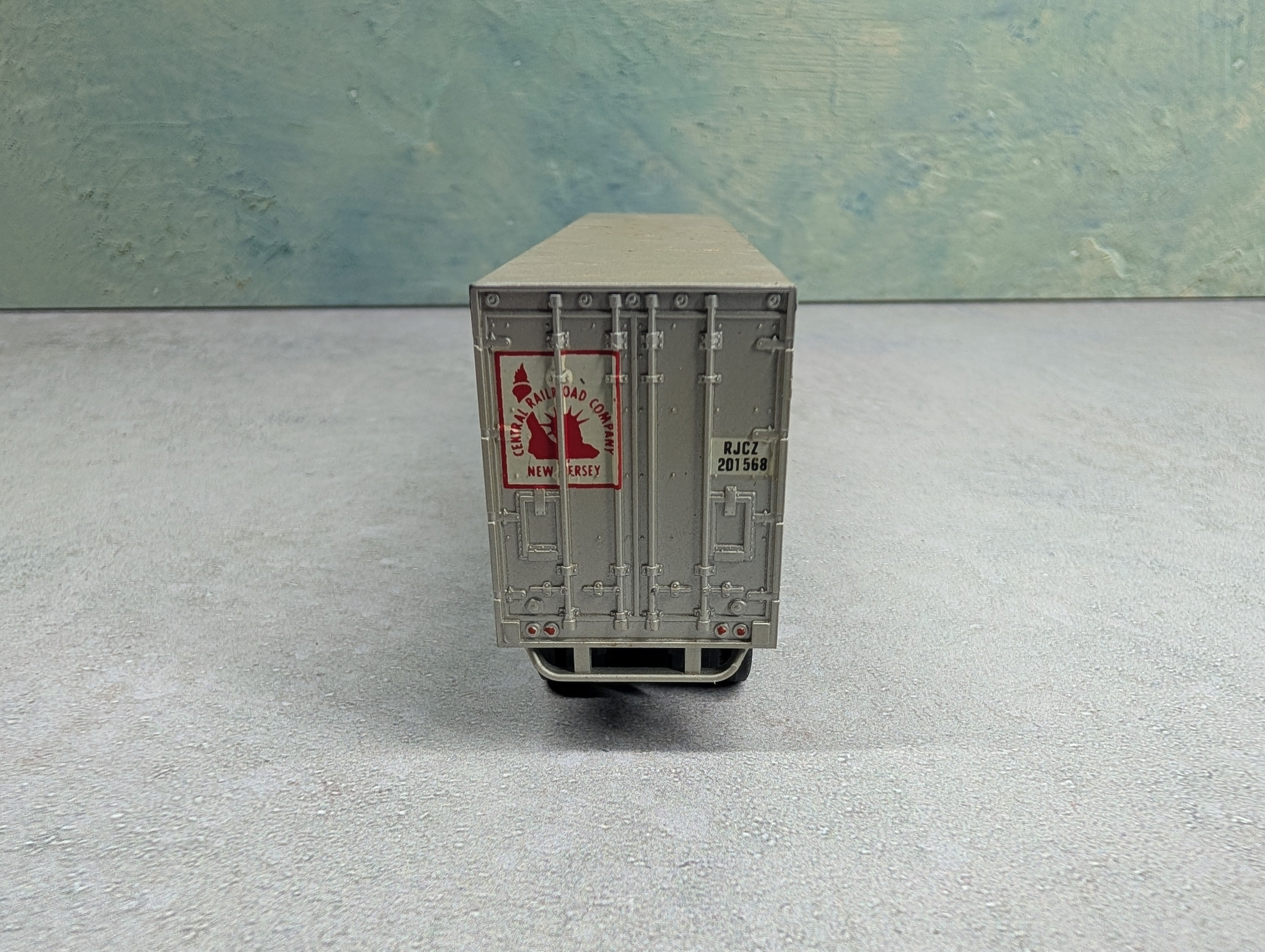 USED HO Scale 40' Trailer Central Railroad of New Jersey RJCZ #201568